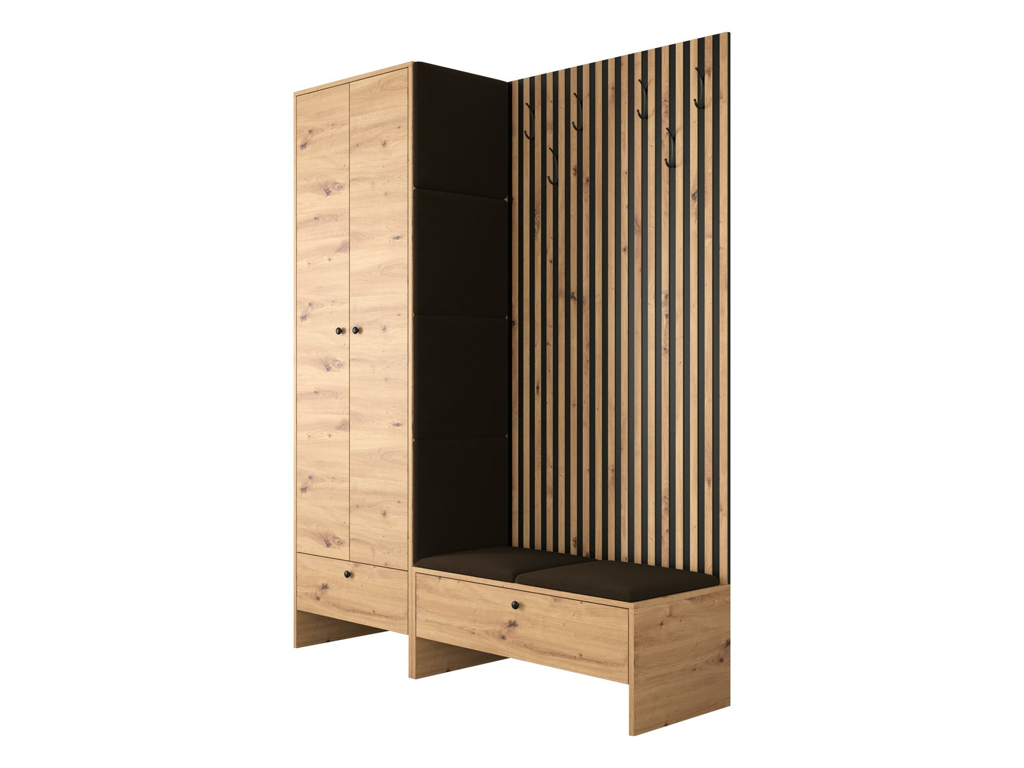 Forstofusett Donio III (Artisan-eik + Manila 04)