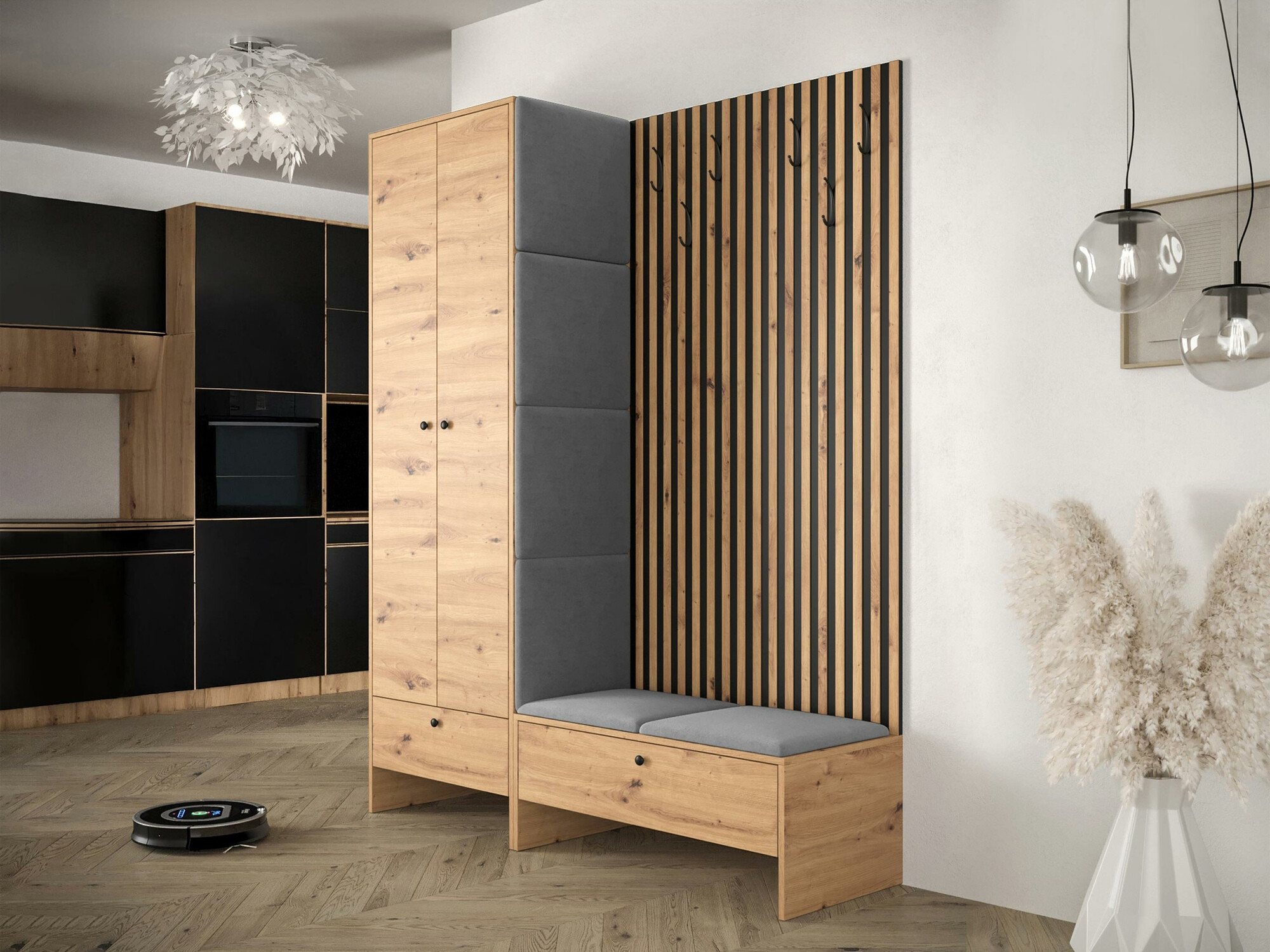 Forstofusett Donio III (Artisan-eik + Manila 16)