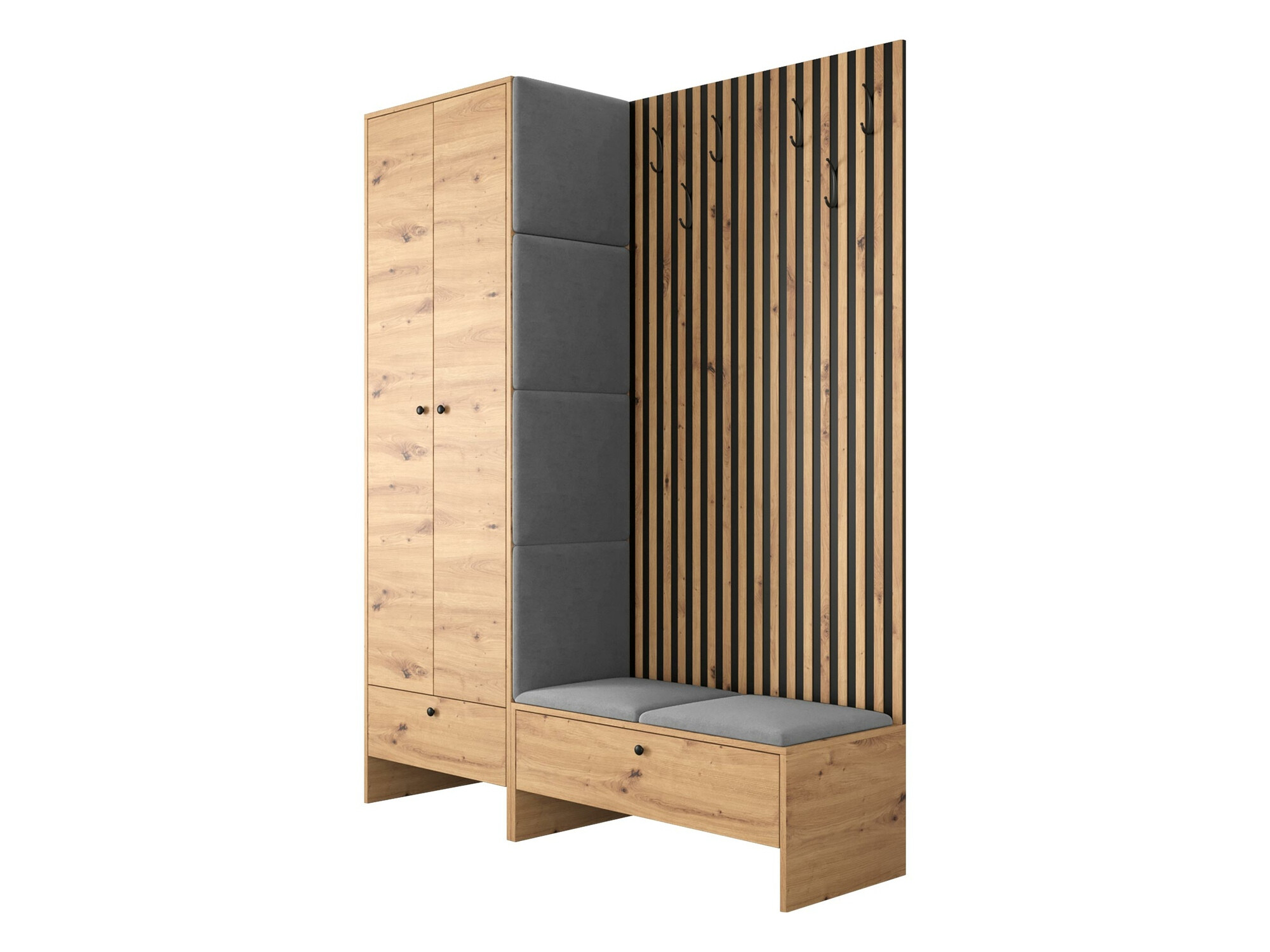 Forstofusett Donio III (Artisan-eik + Manila 16)