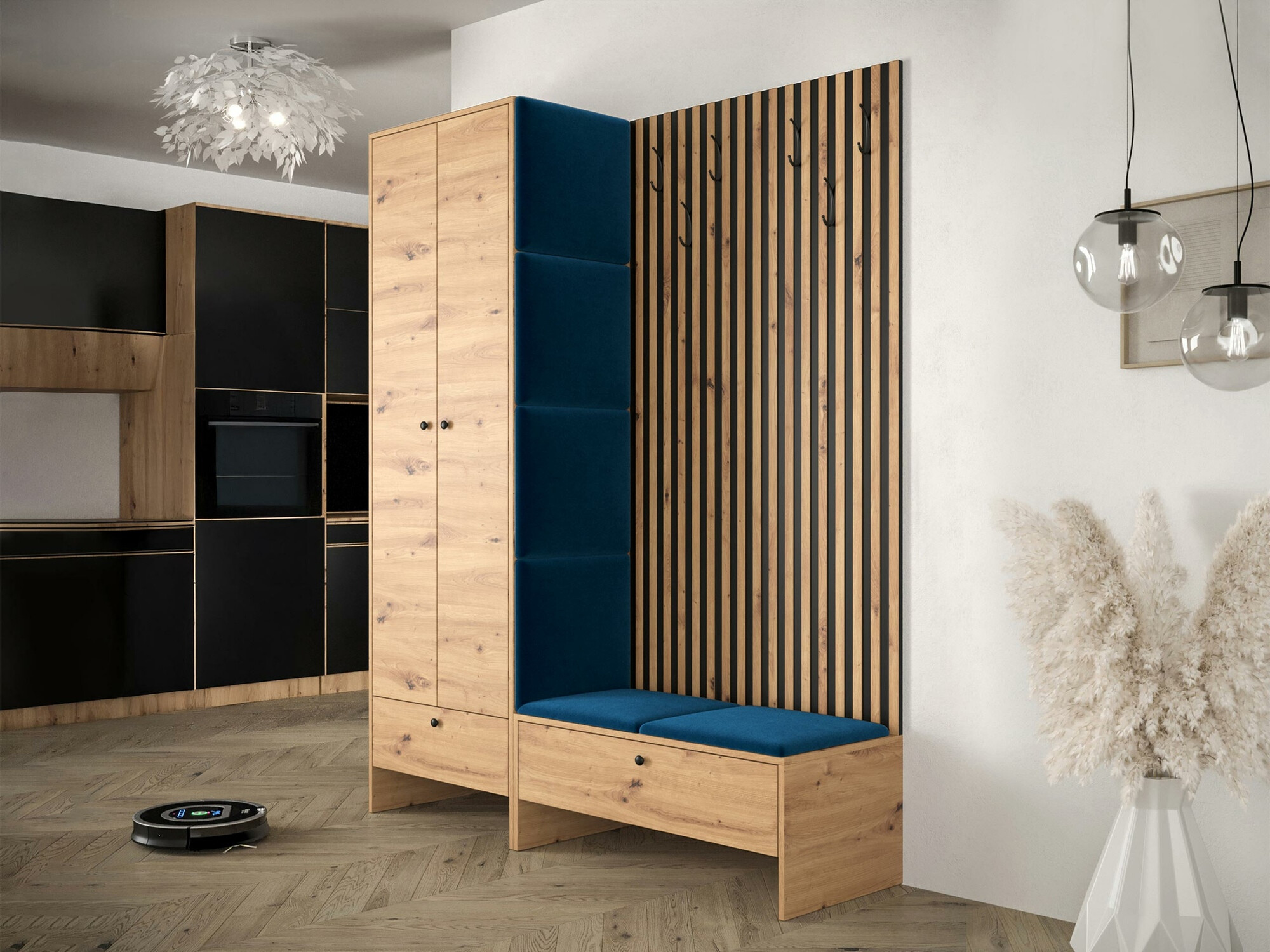 Forstofusett Donio III (Artisan-eik + Manila 26)