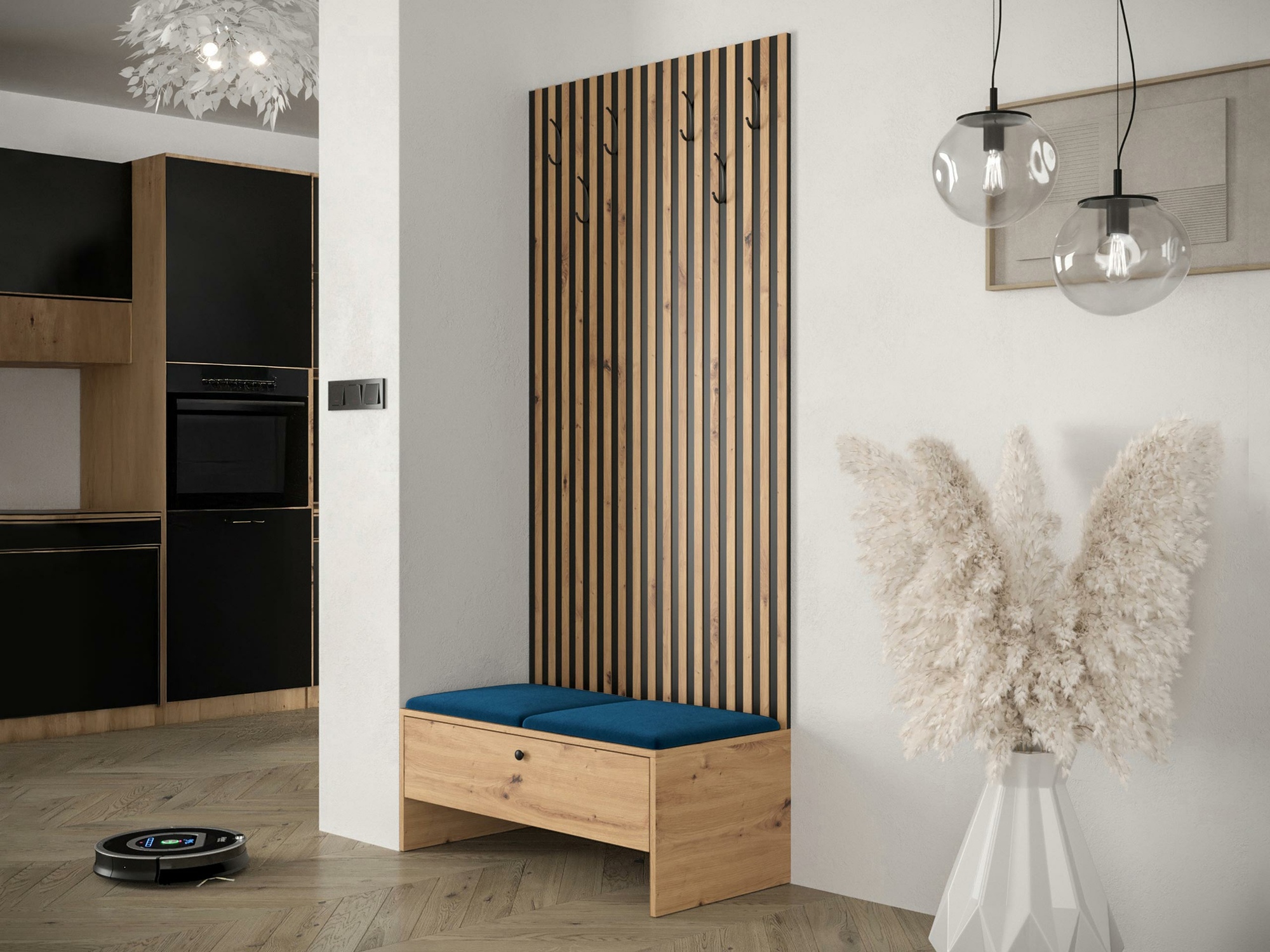 Forstofusett Donio IV (Artisan-eik + Manila 26)