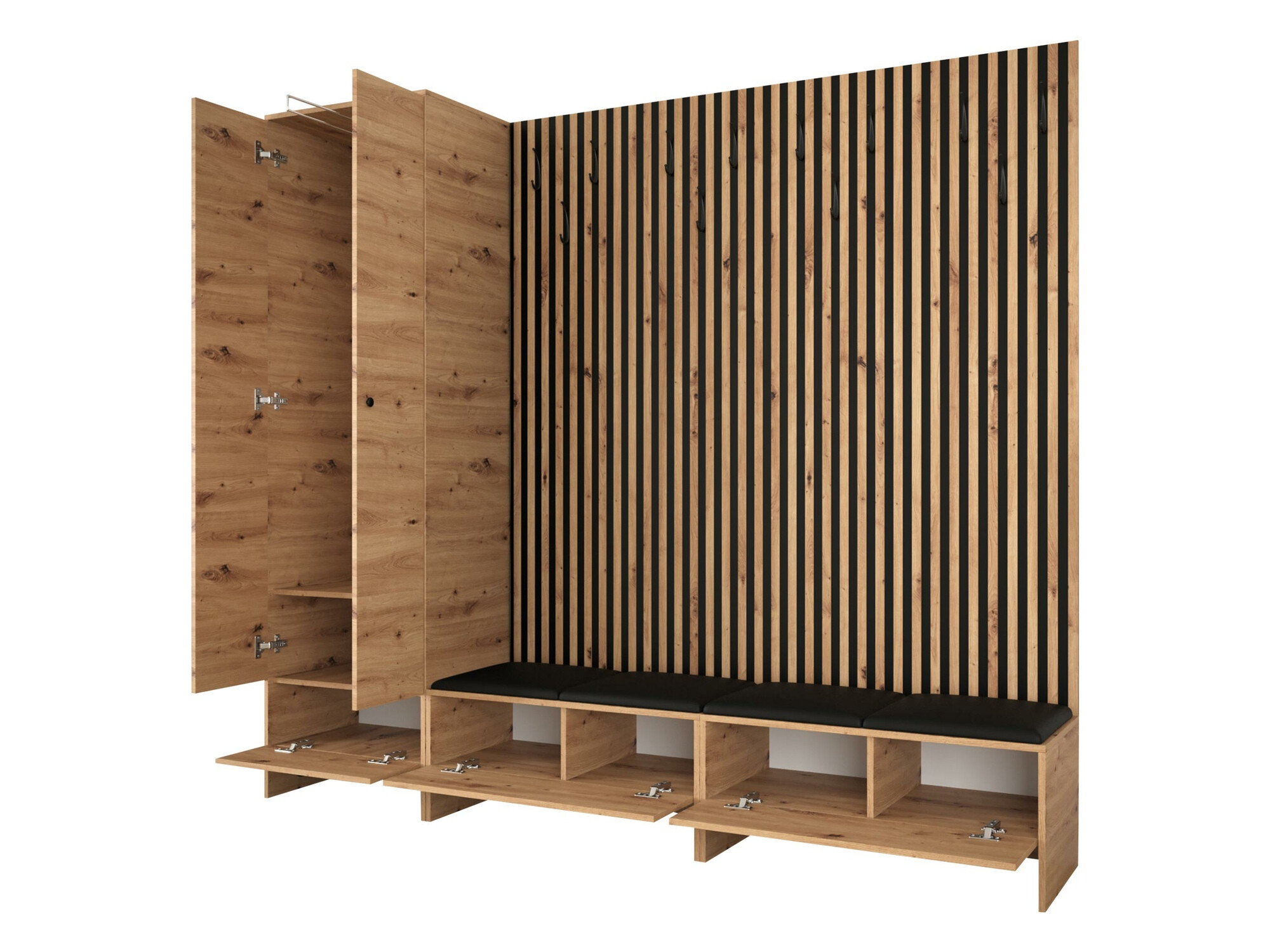 Forstofusett Donio VI (Artisan-eik + Manila 02)