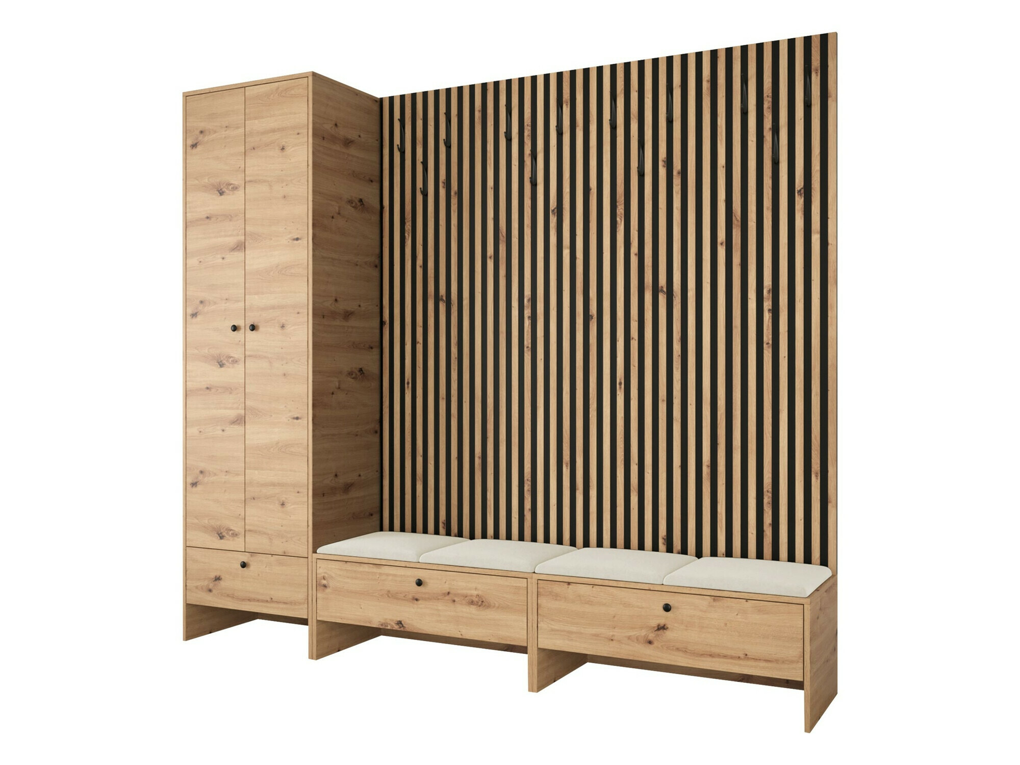 Forstofusett Donio VI (Artisan-eik + Manila 02)