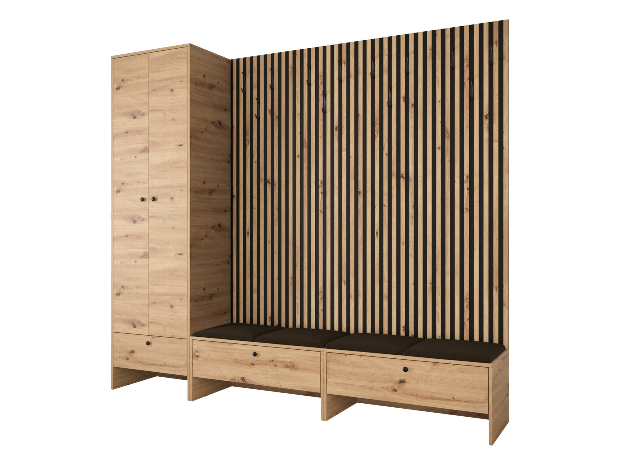 Forstofusett Donio VI (Artisan-eik + Manila 04)