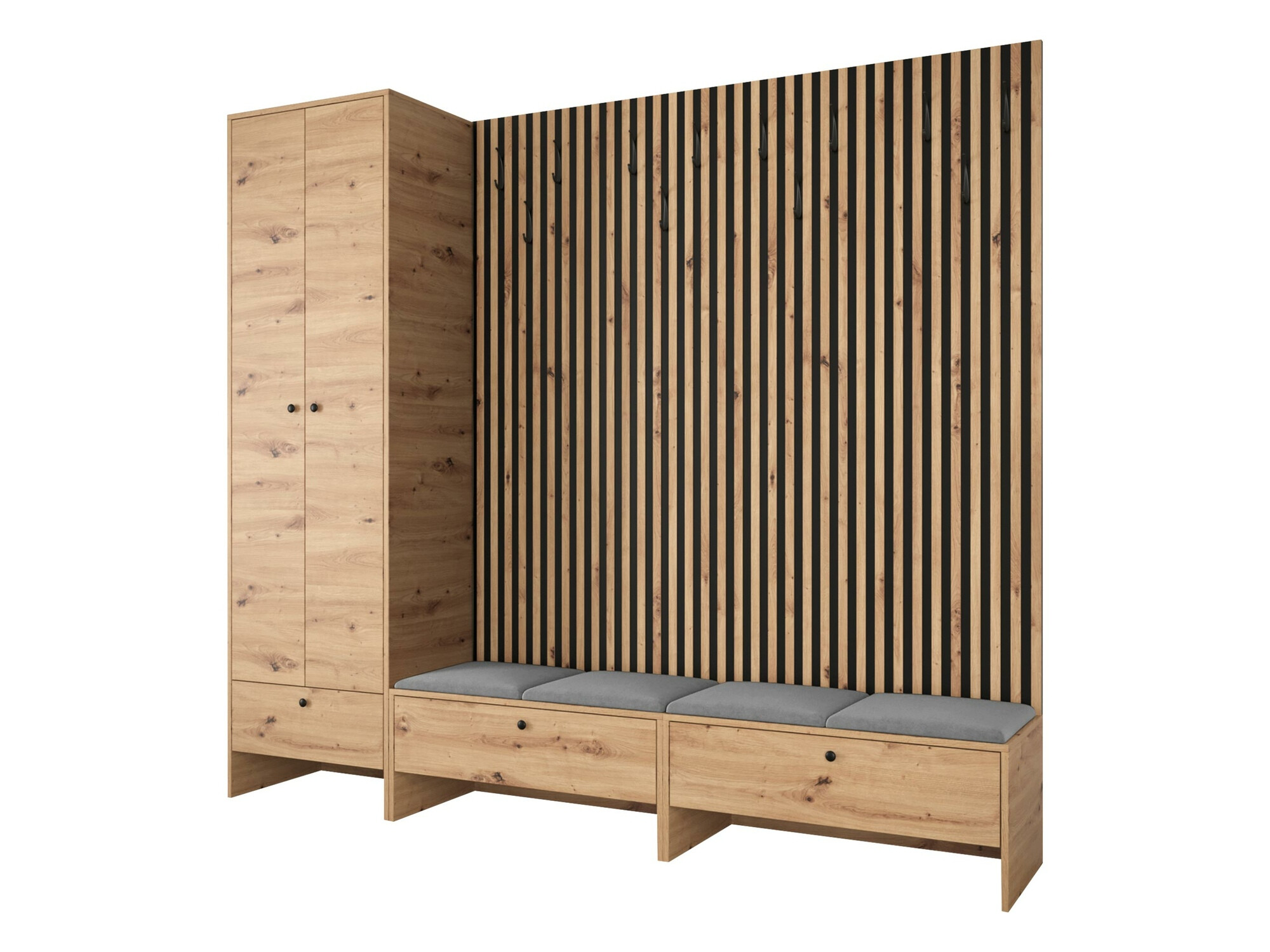 Forstofusett Donio VI (Artisan-eik + Manila 16)