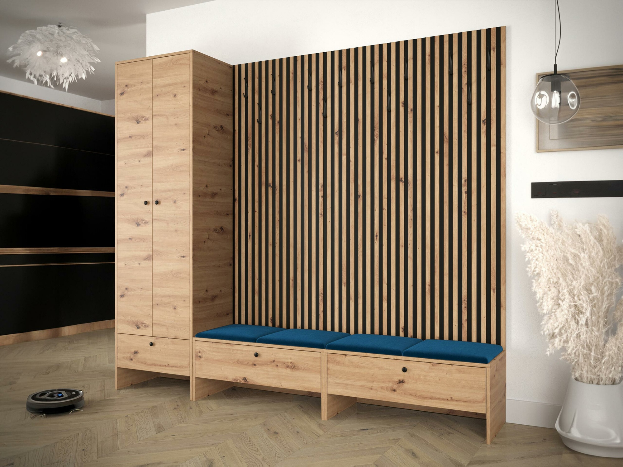 Forstofusett Donio VI (Artisan-eik + Manila 26)