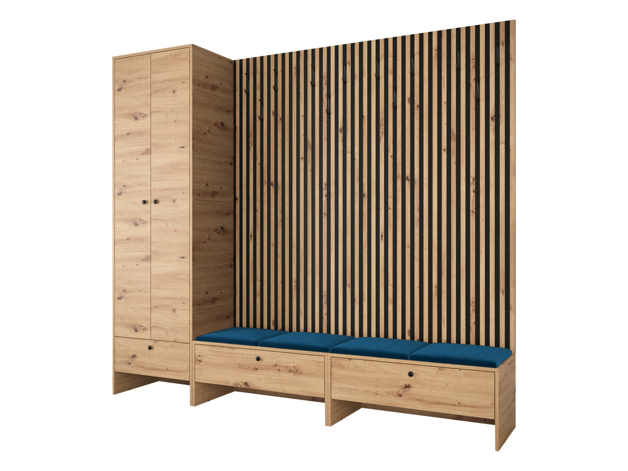 Forstofusett Donio VI (Artisan-eik + Manila 26)