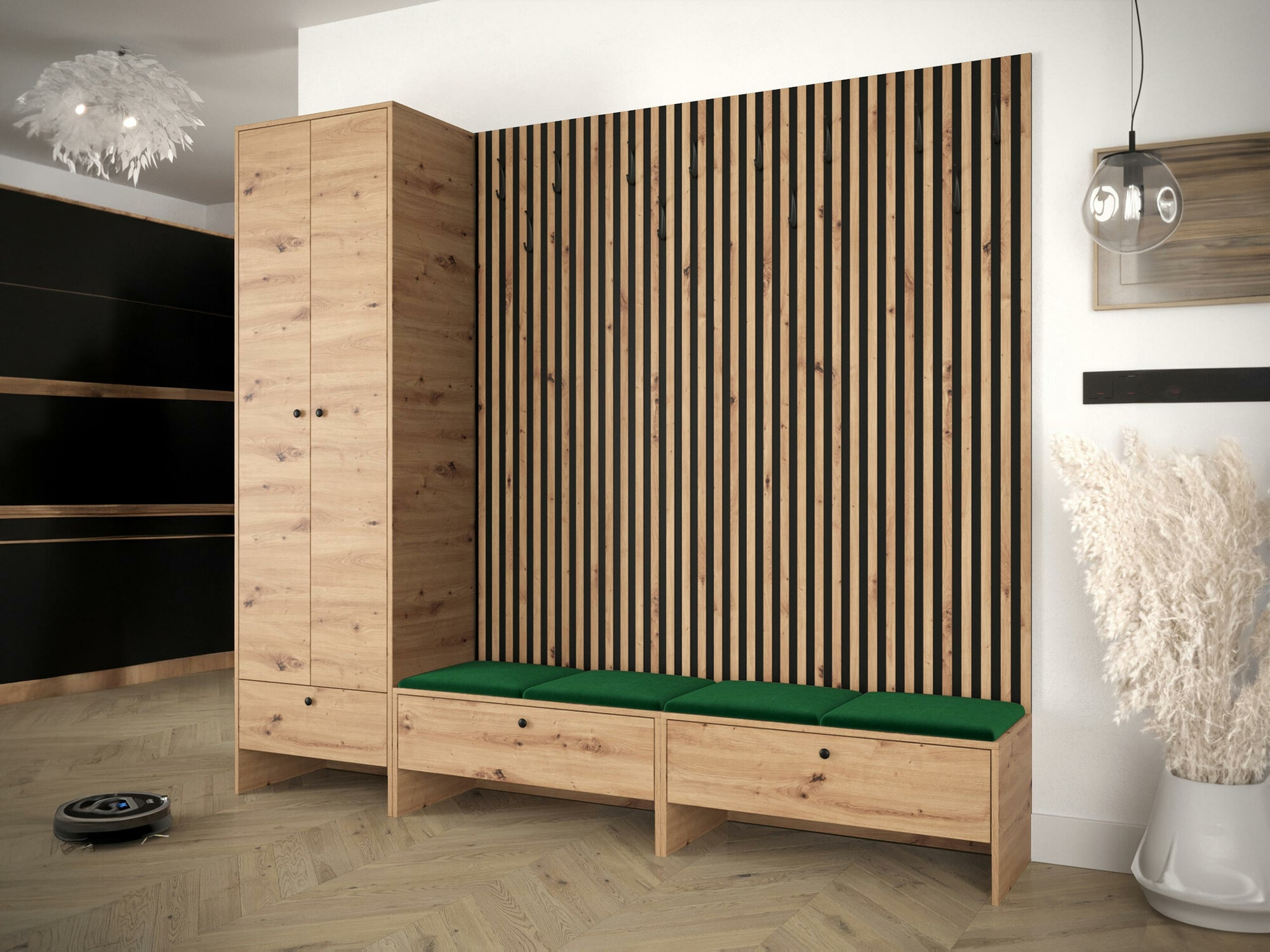 Forstofusett Donio VI (Artisan-eik + Manila 35)