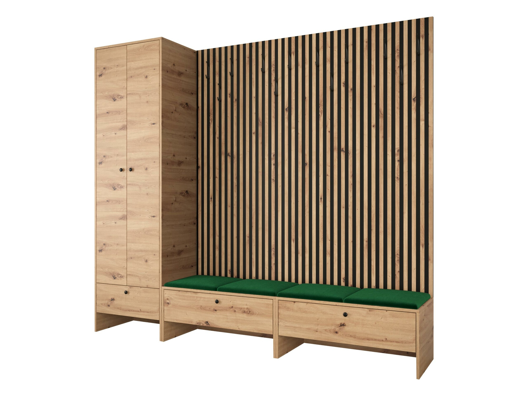 Forstofusett Donio VI (Artisan-eik + Manila 35)