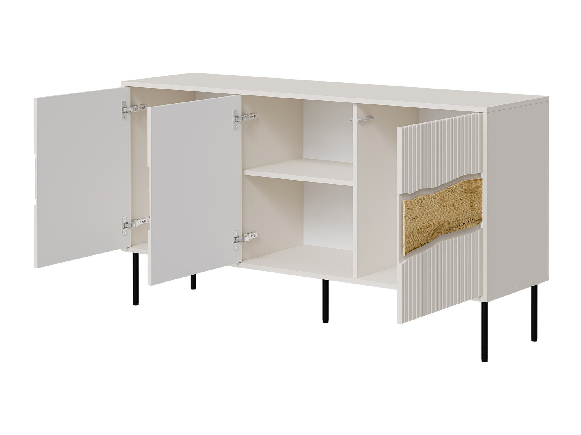 Stofusett Monevare 105 (Svartur + Wotan-eik)