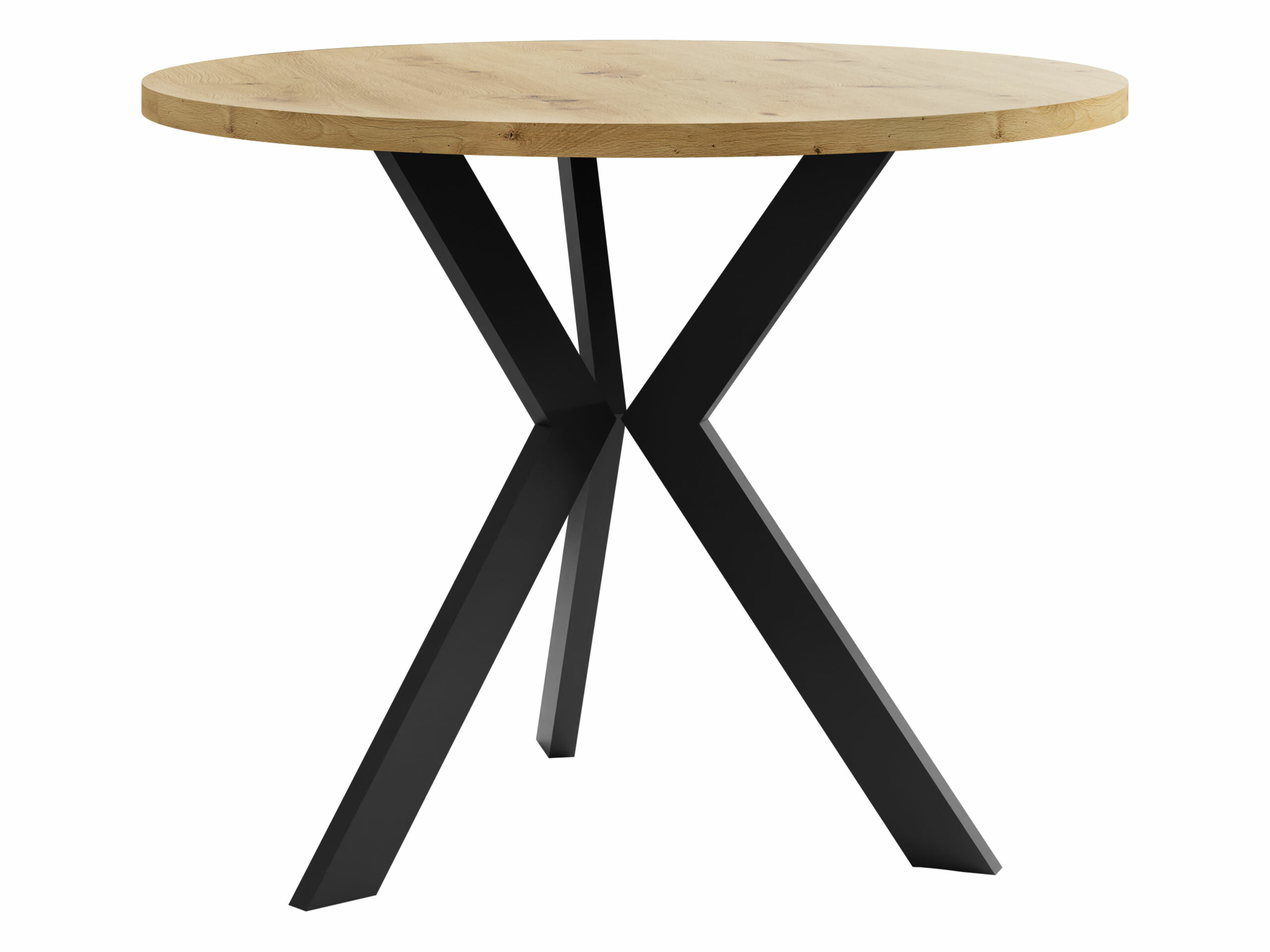 Sófaborð Dearborn 106 (Artisan-eik + Svartur)