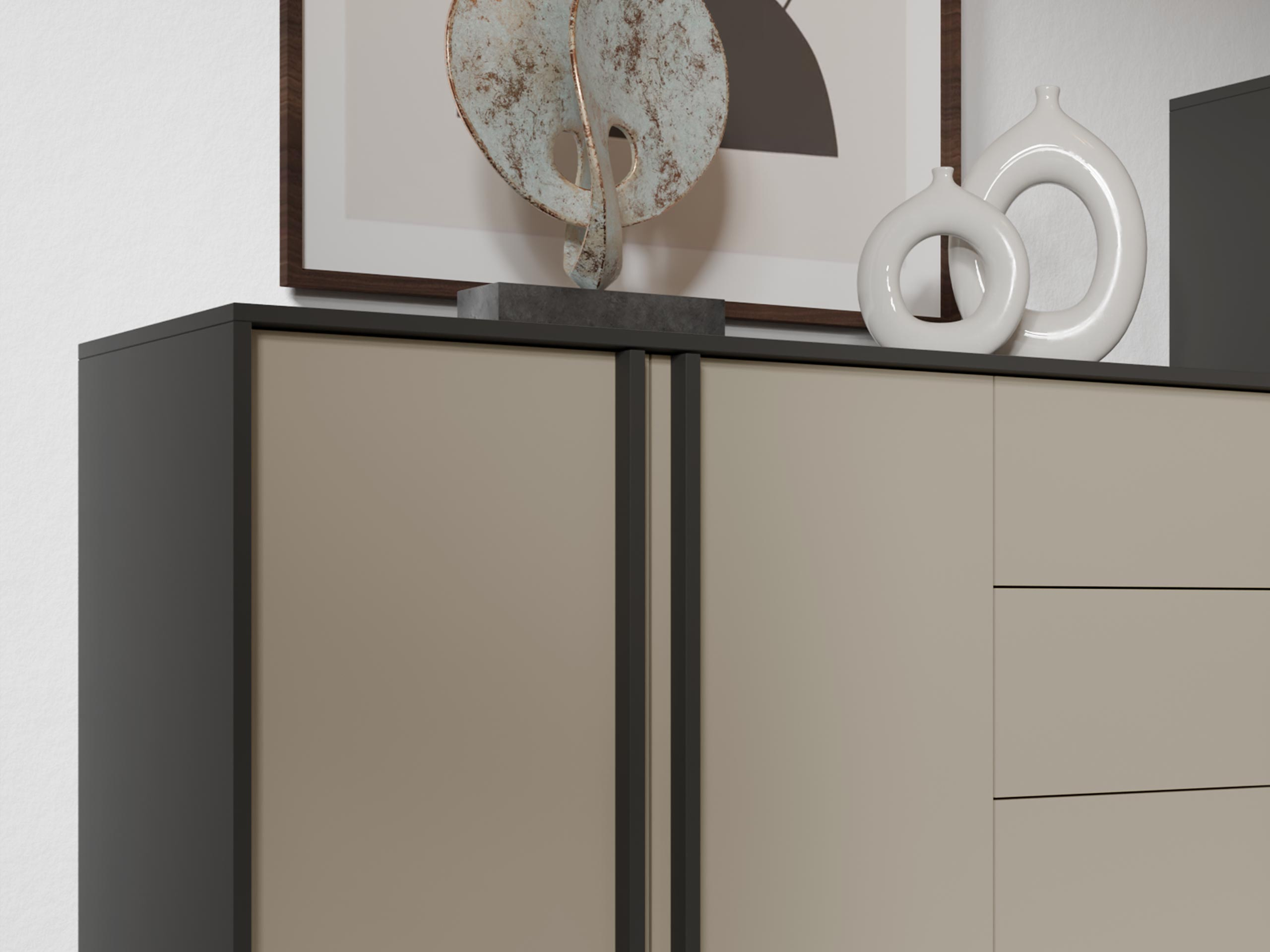 Kommóða Levali 106 (Beige)