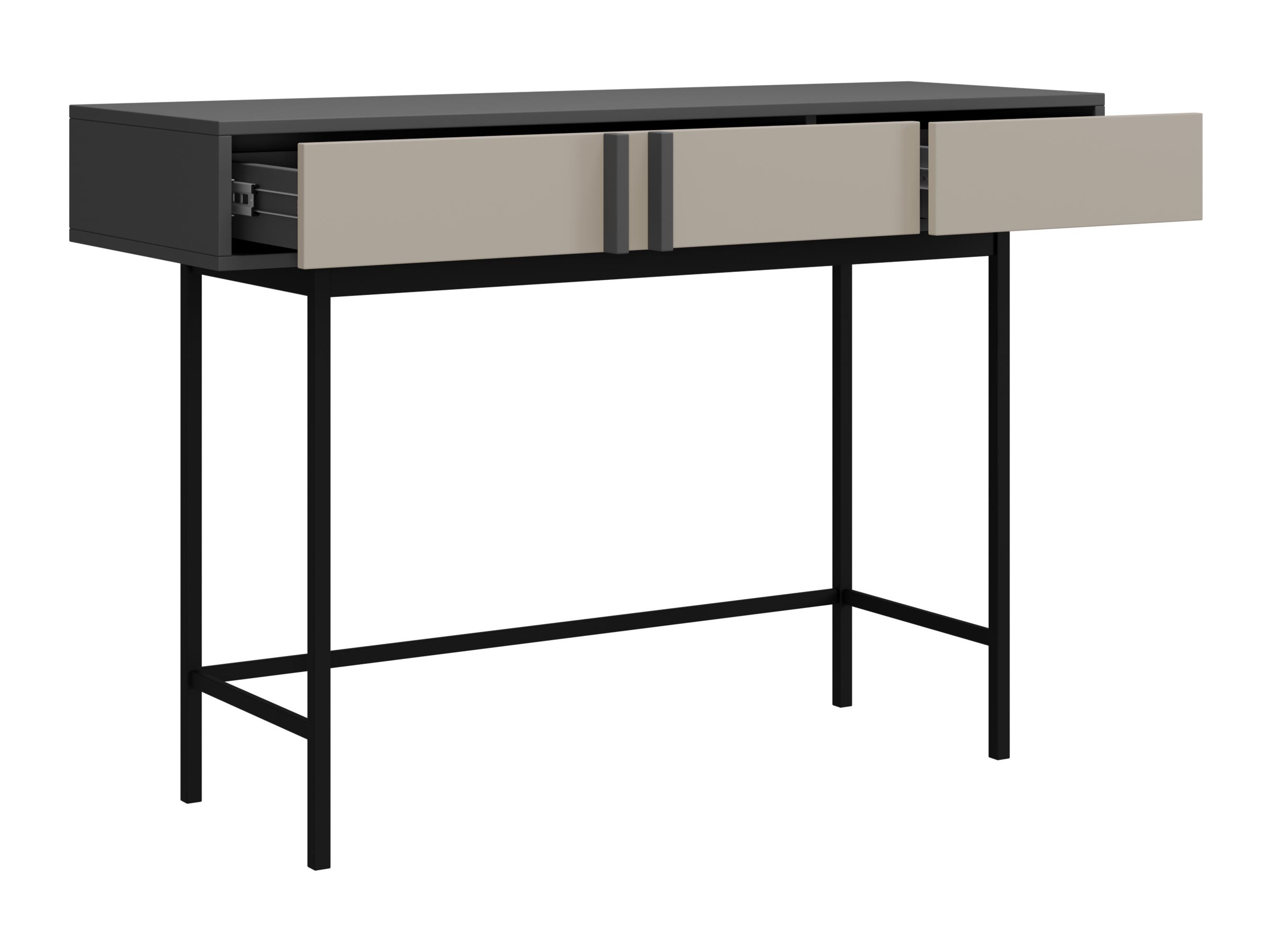 Console borð Levali 110 (Púðurgrænn)