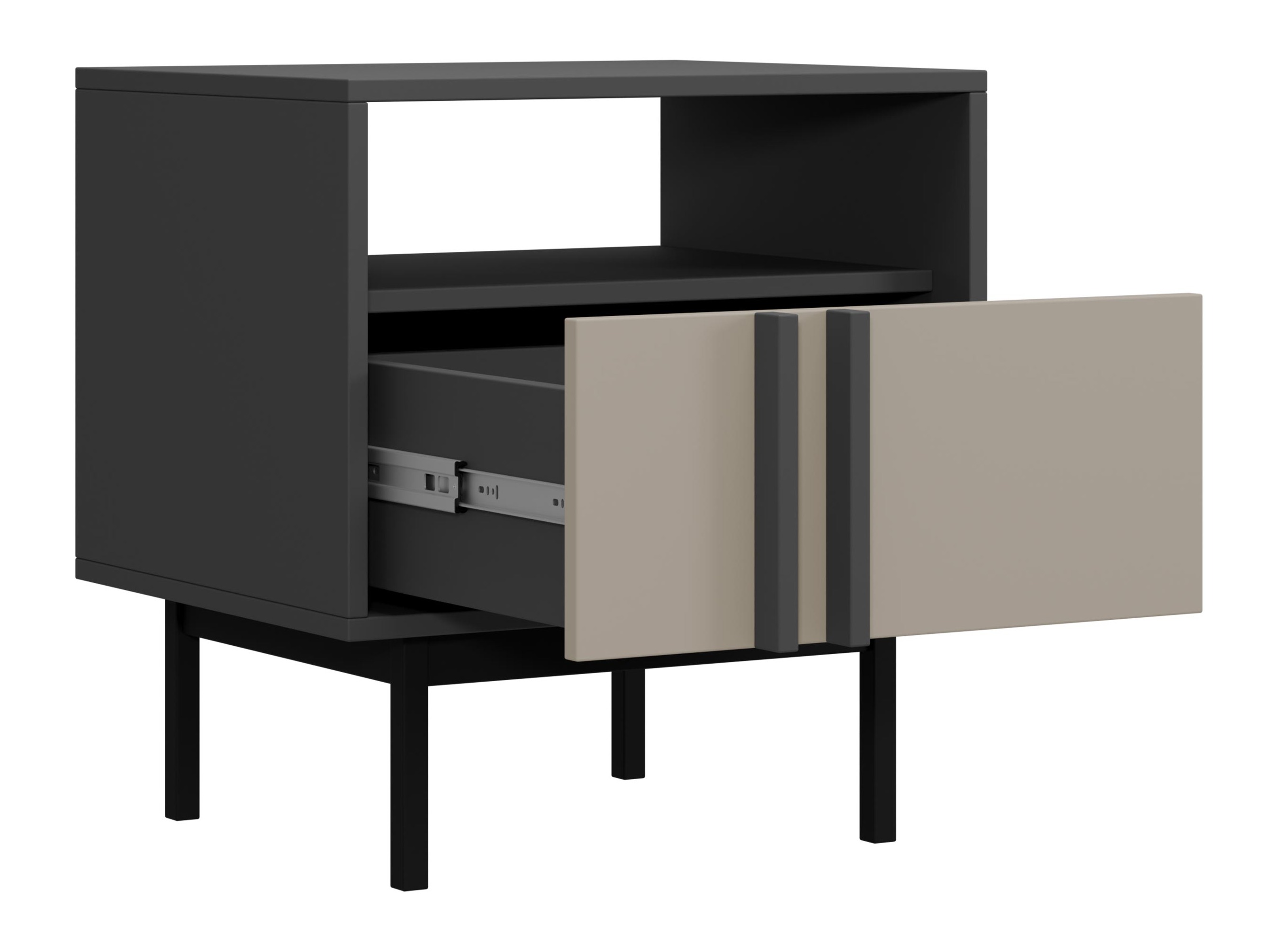 Náttborð Levali 112 (Beige)