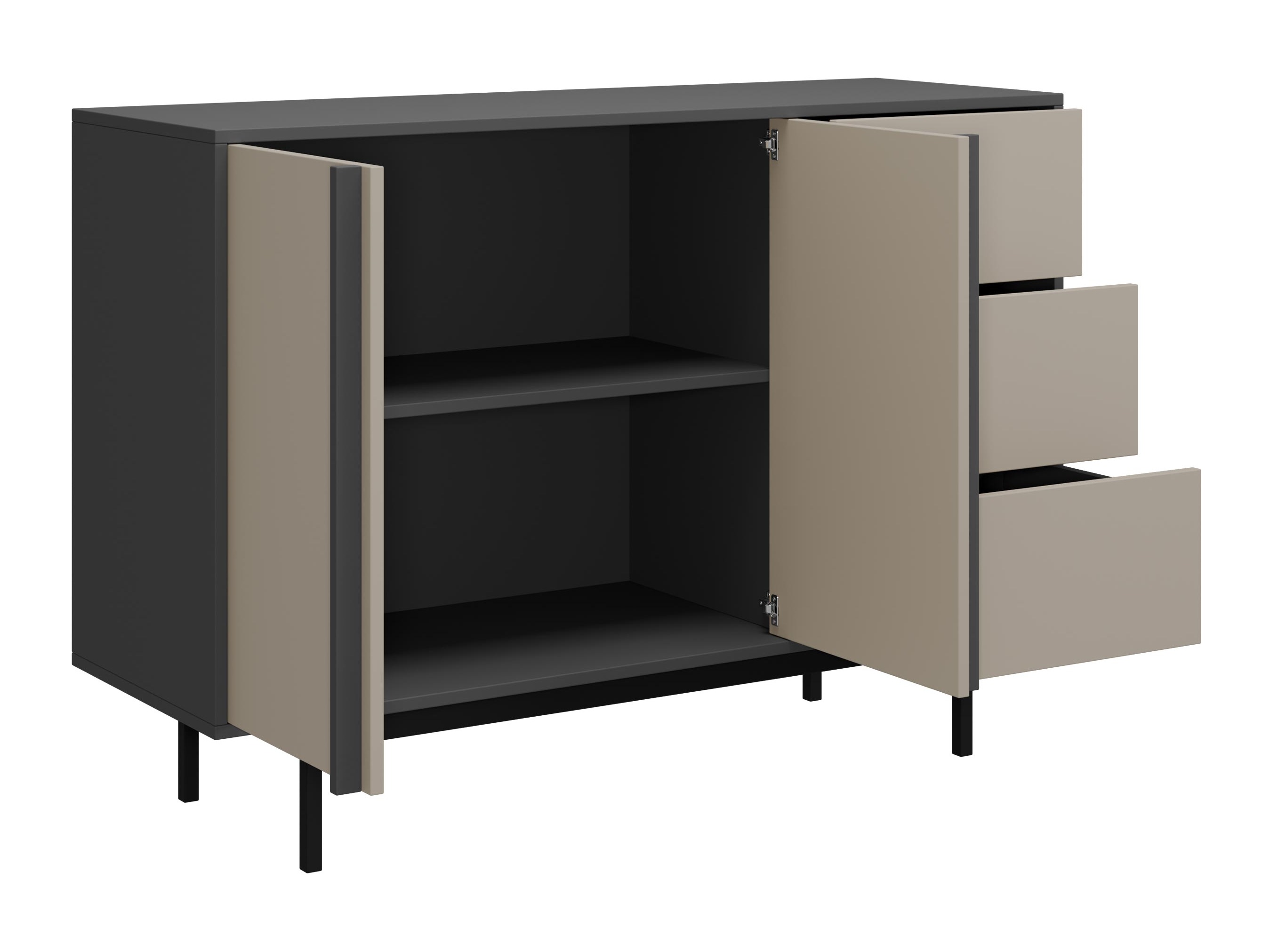 Stofusett Levali 117 (Eik)