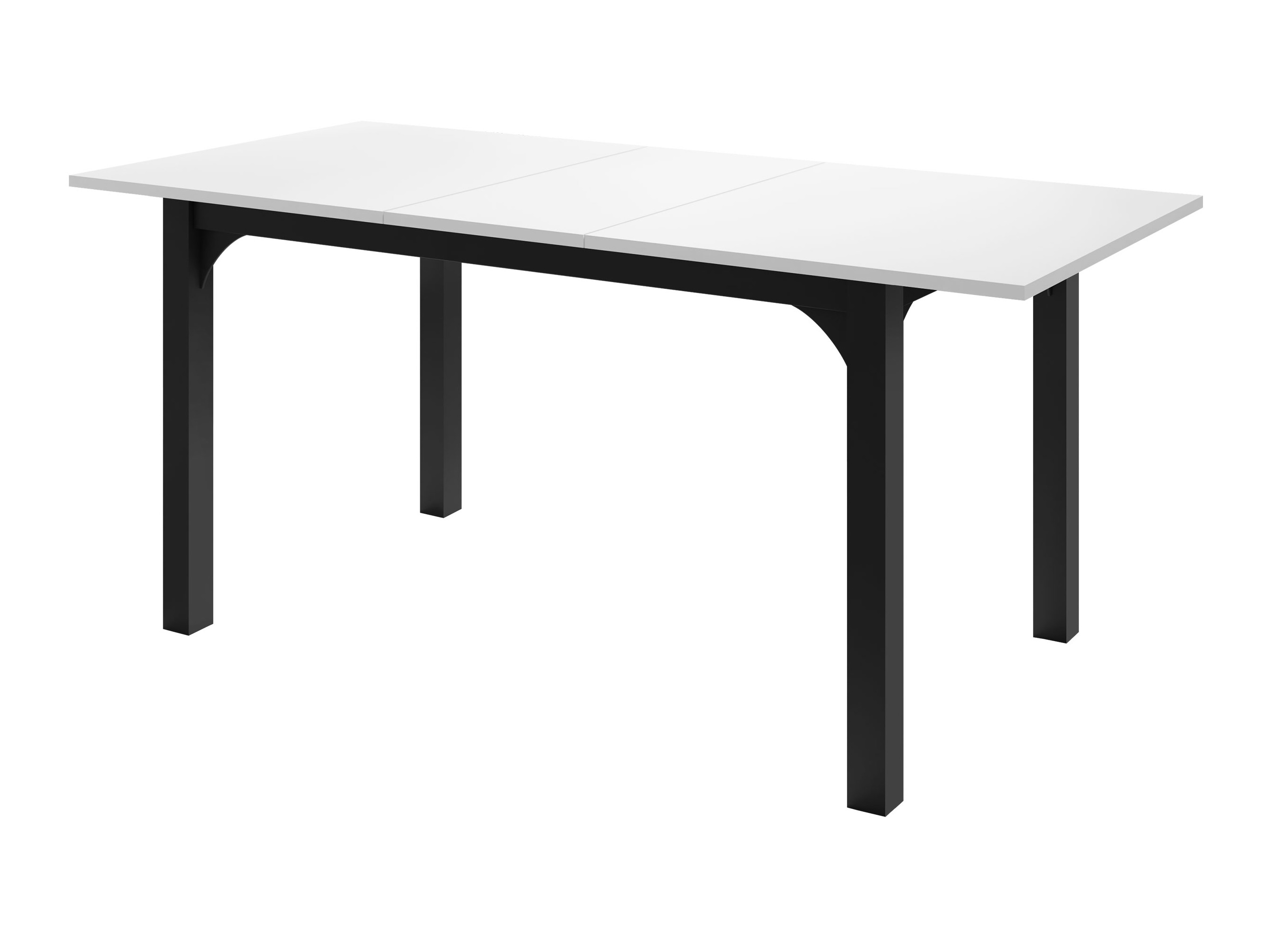 Borð Oswego 136 (Valhneta + Svartur)