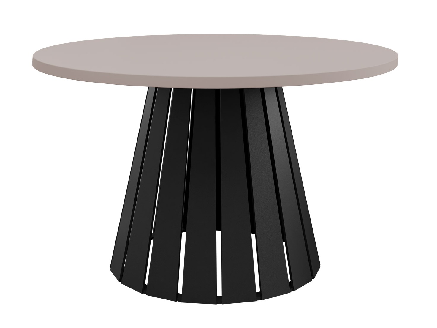 Sófaborð Oswego 134 (Svartur + Kasmír)