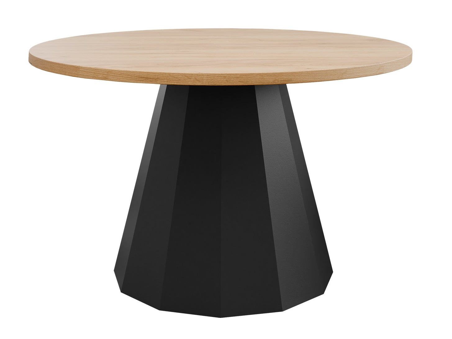 Sófaborð Oswego 139 (Svartur + Eik)