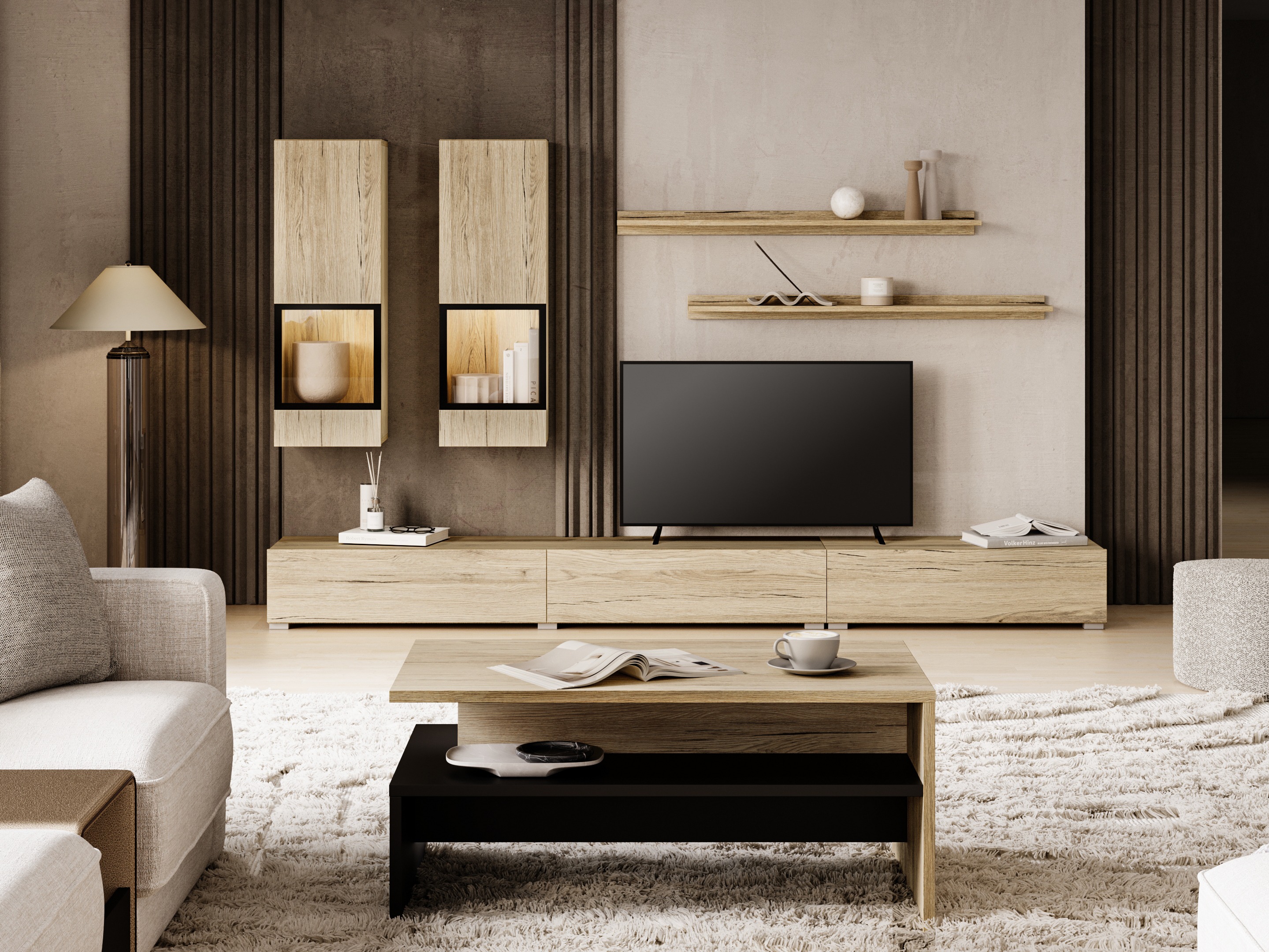 Stofusett Serodeu 100 (San Remo-eik)