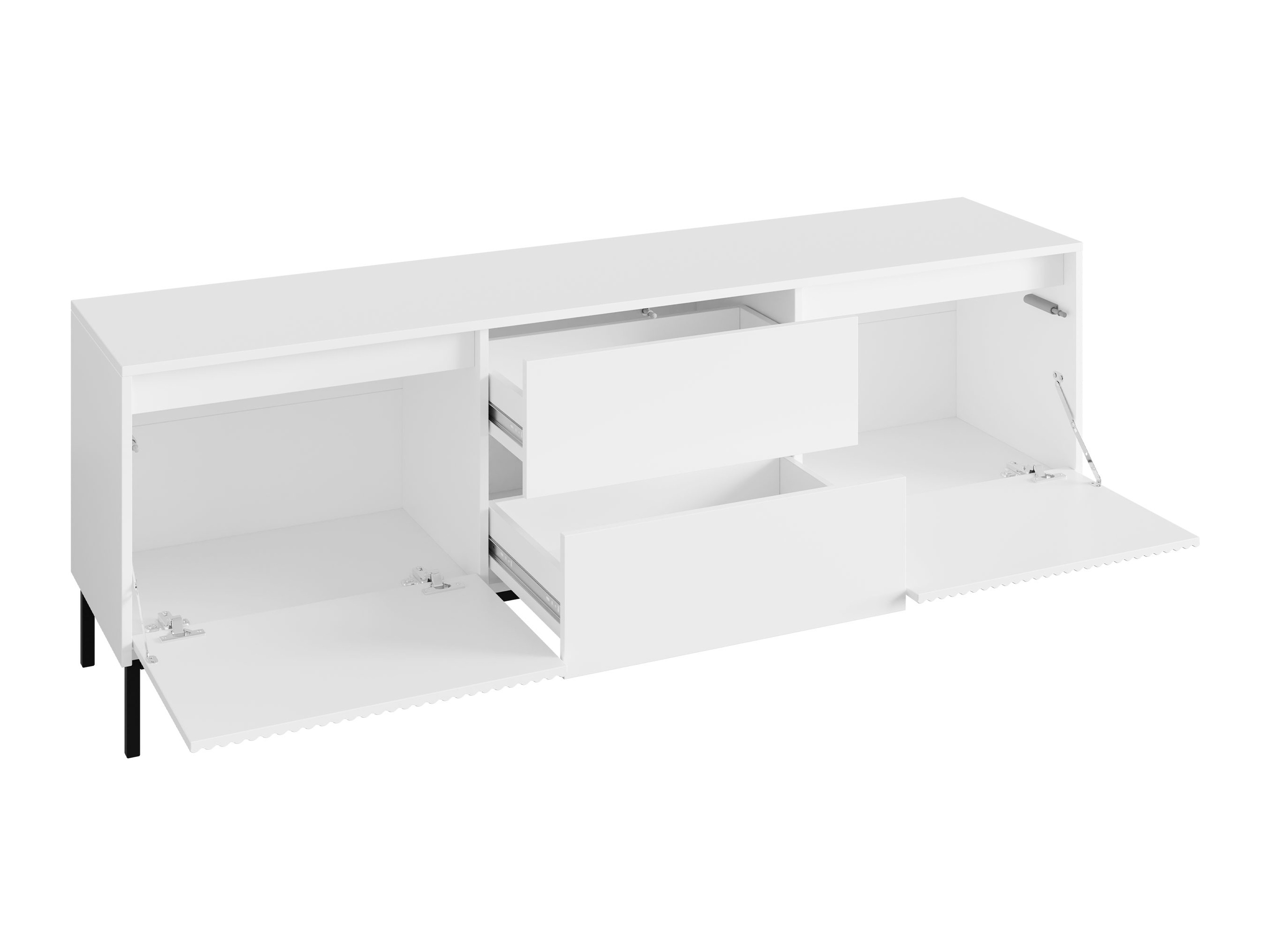 Stofusett Comfivo Delruva V (Svartur)