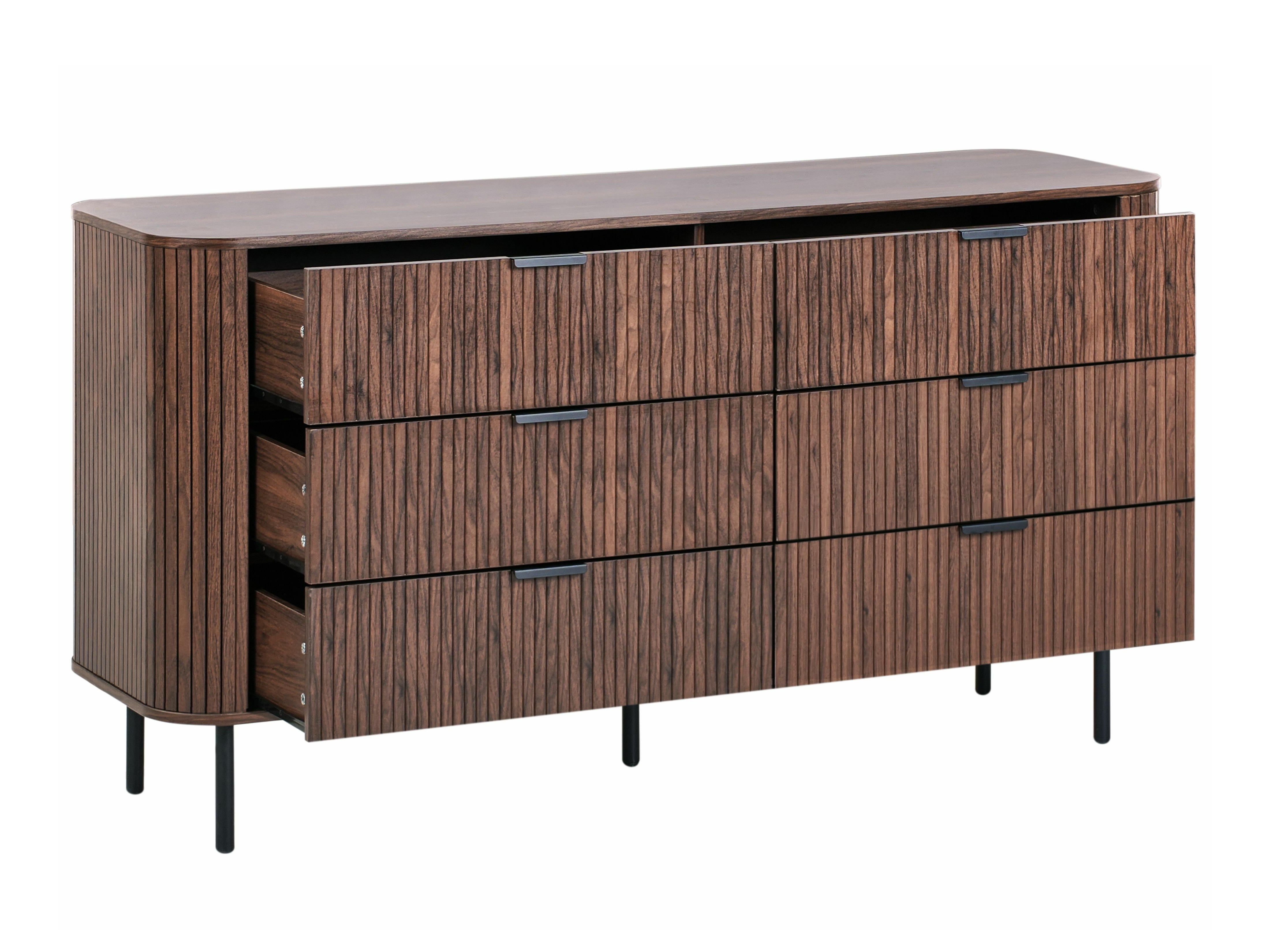 Kommóða Fencalu 109 (Dökkbrúnn)