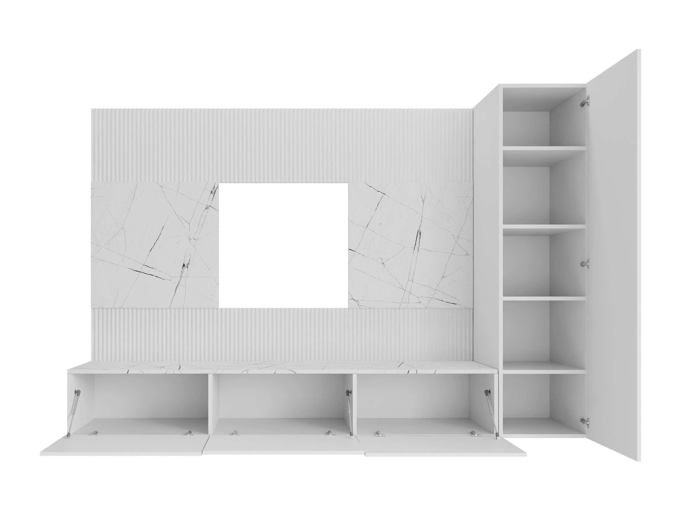 Stofusett Comfivo Salix VI (Beige + Cremona eik)