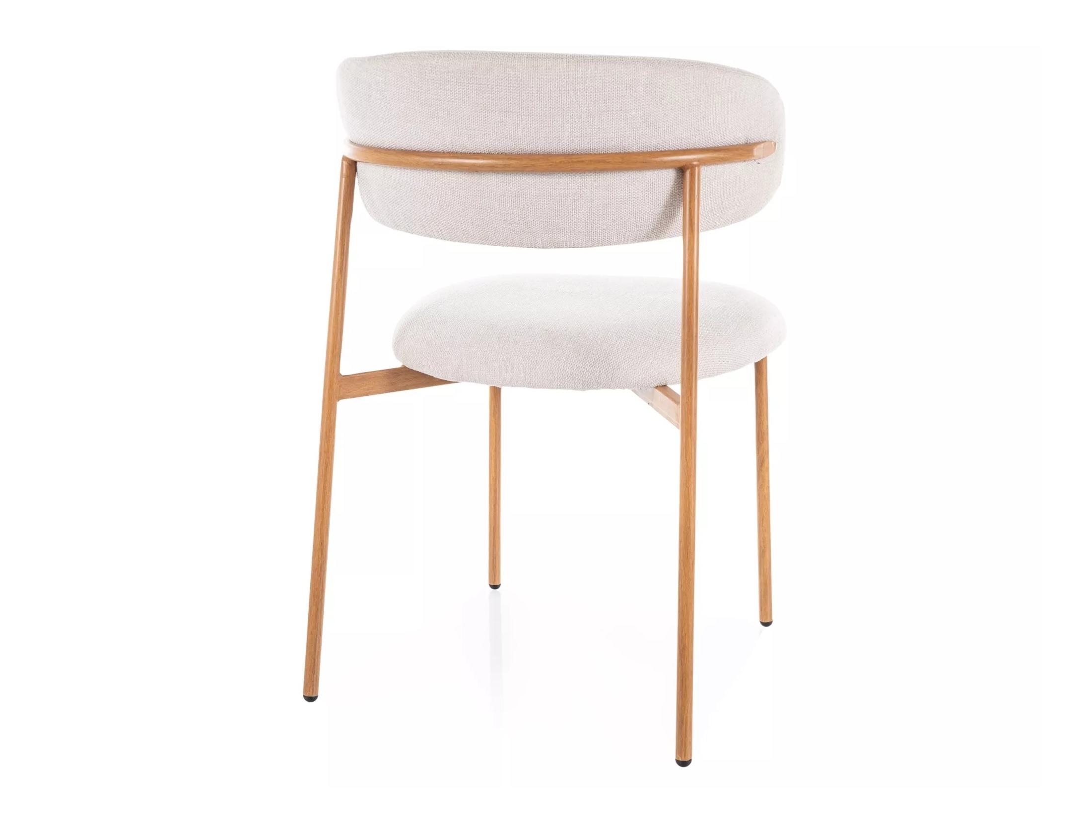 Stóll Detroit 802 (Ljósbeige + Eik)