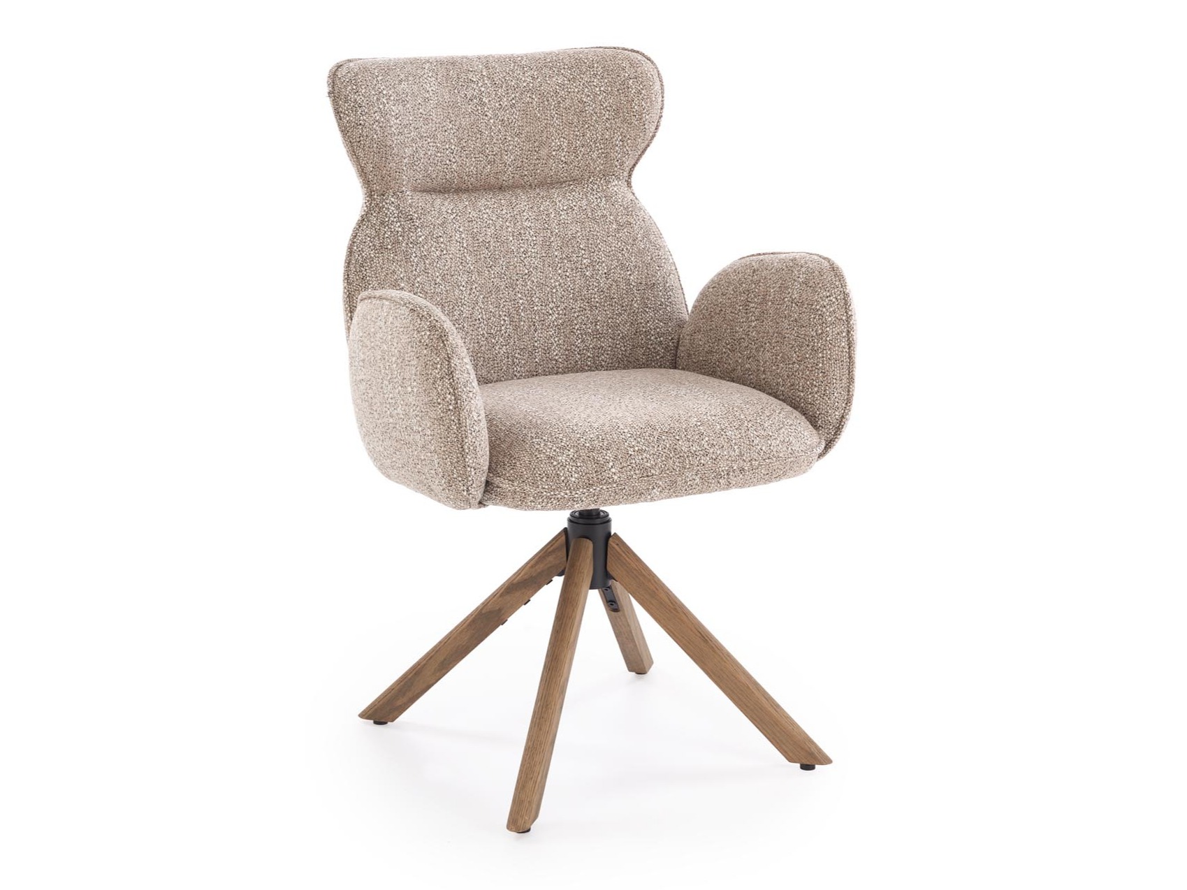 Stóll Houston 2041 (Beige + Valhneta)