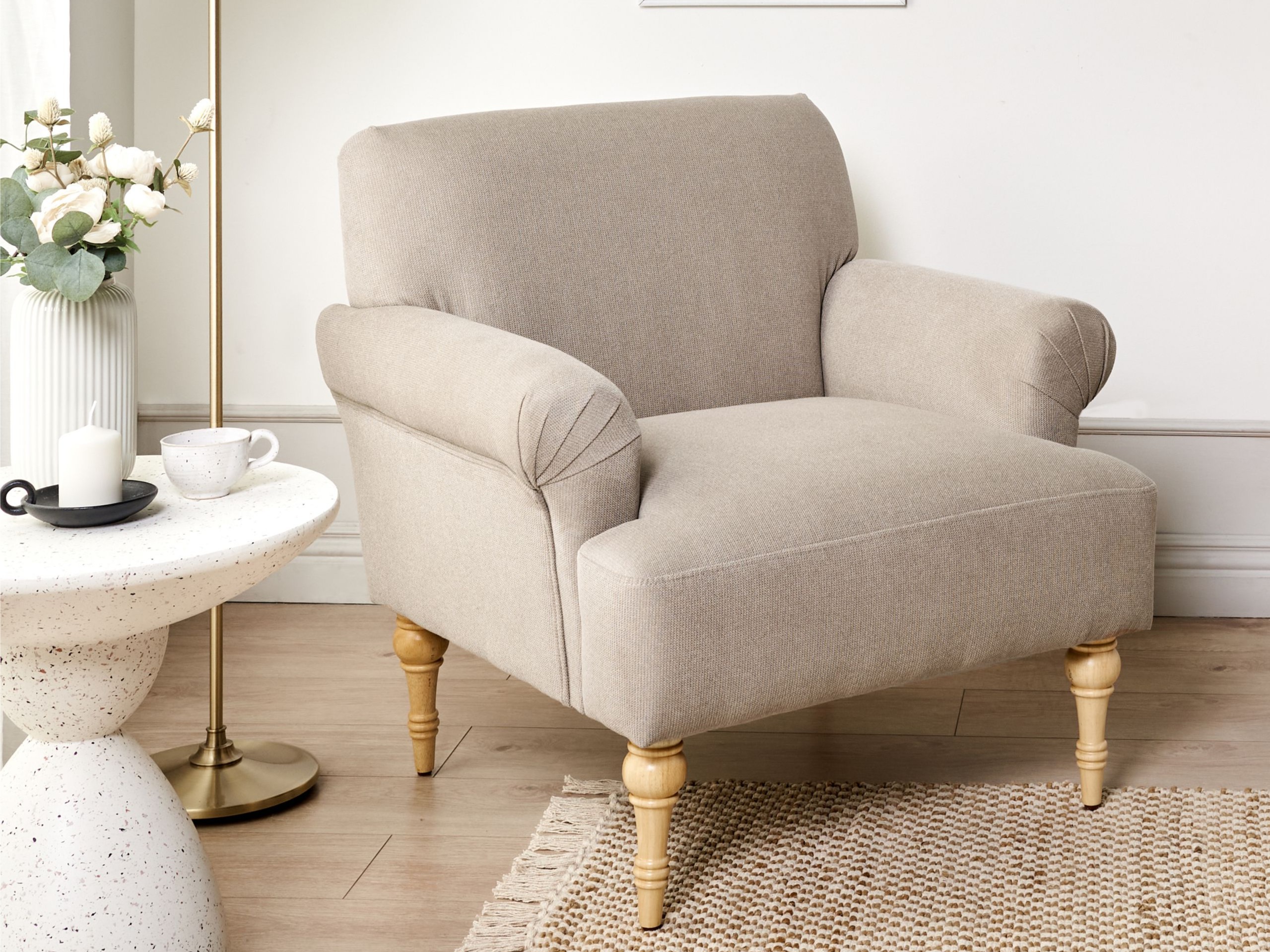 Hægindastóll Berwyn 2742 (Taupe)