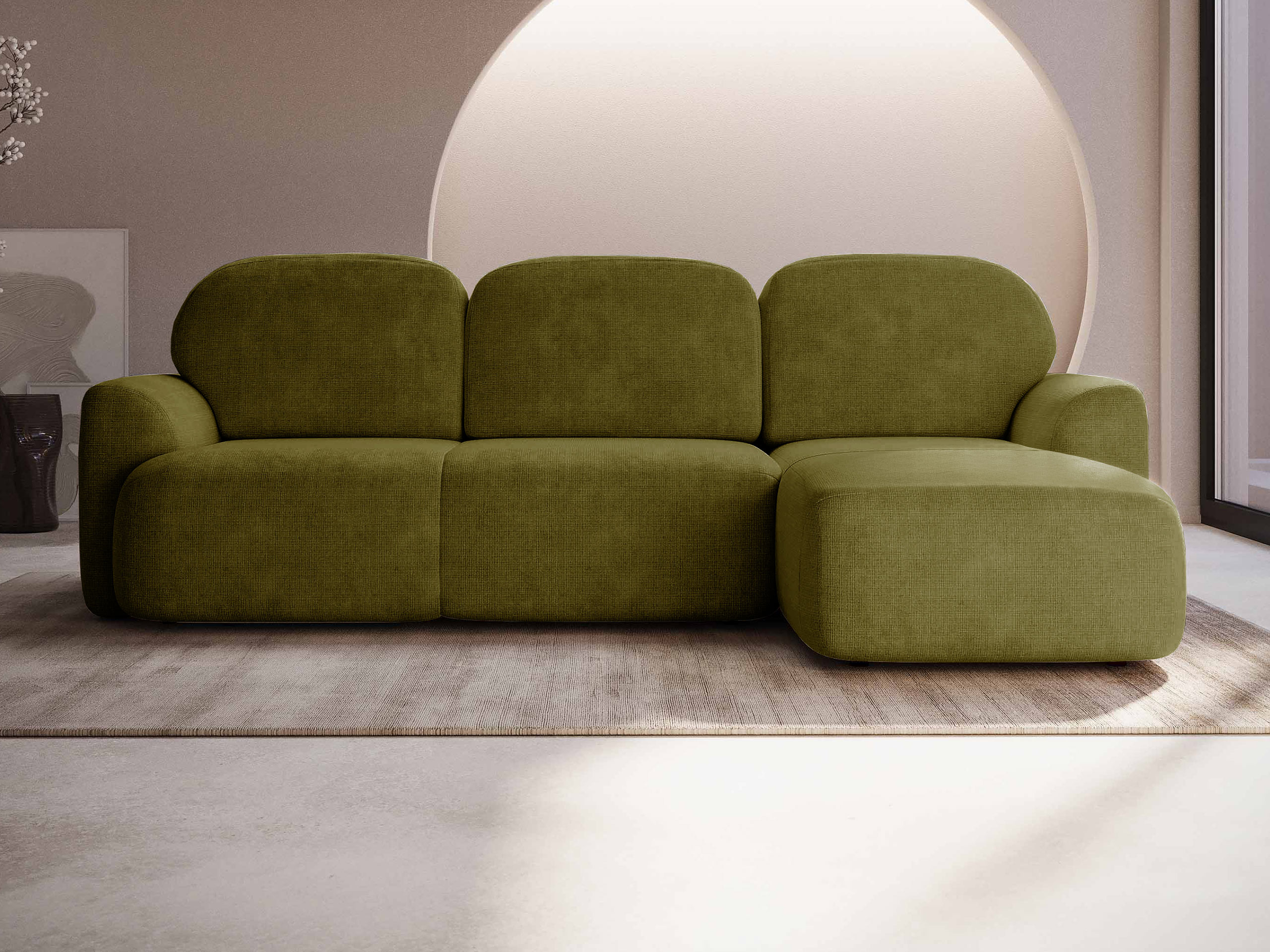 Horn­sófi ComfiDream Fjoruna (Cremona 38)
