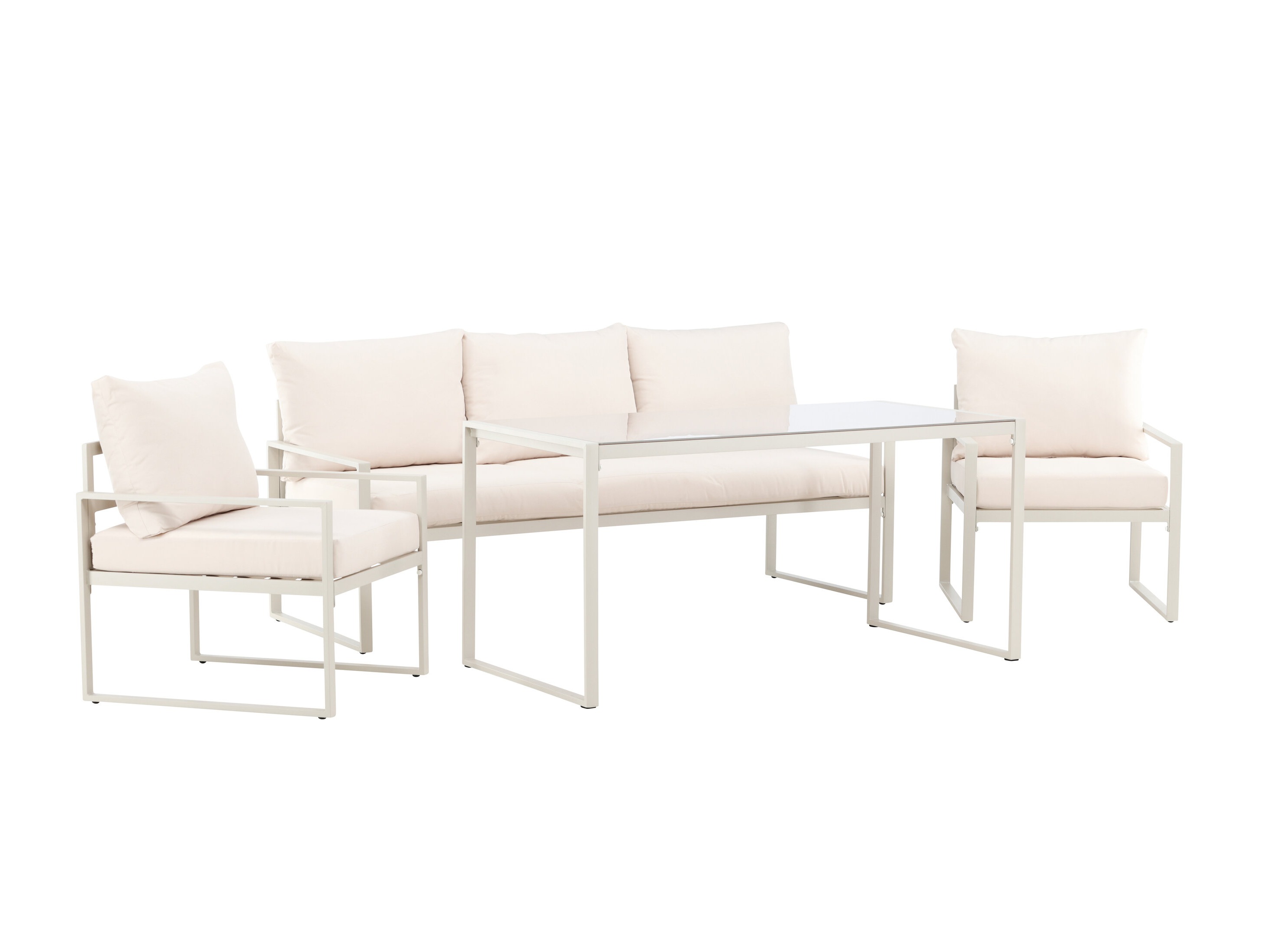 Útihúsgagnasett Dallas 4733 (Beige)