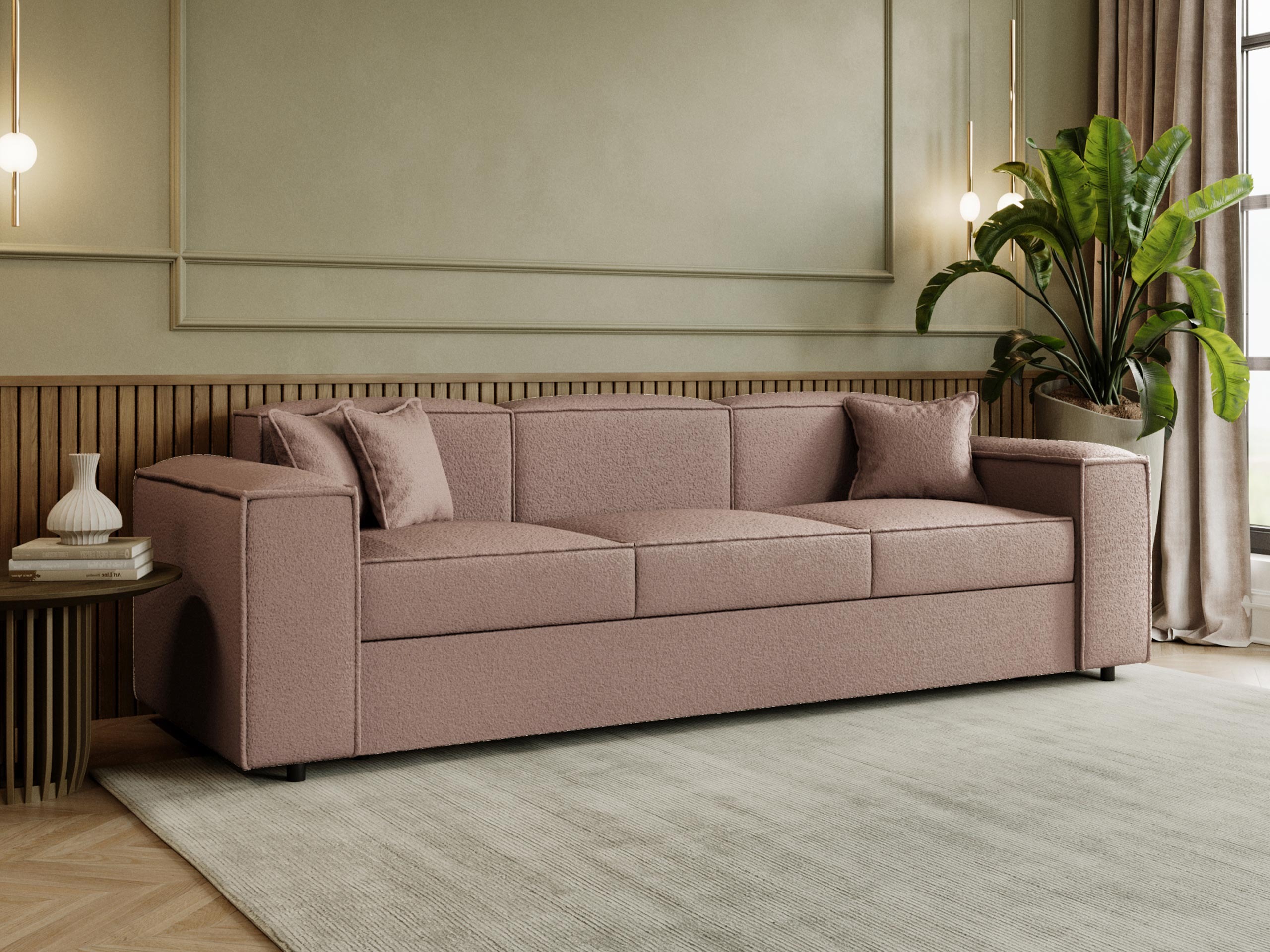 Svefnsófi Clovis 114 (Coral 45)