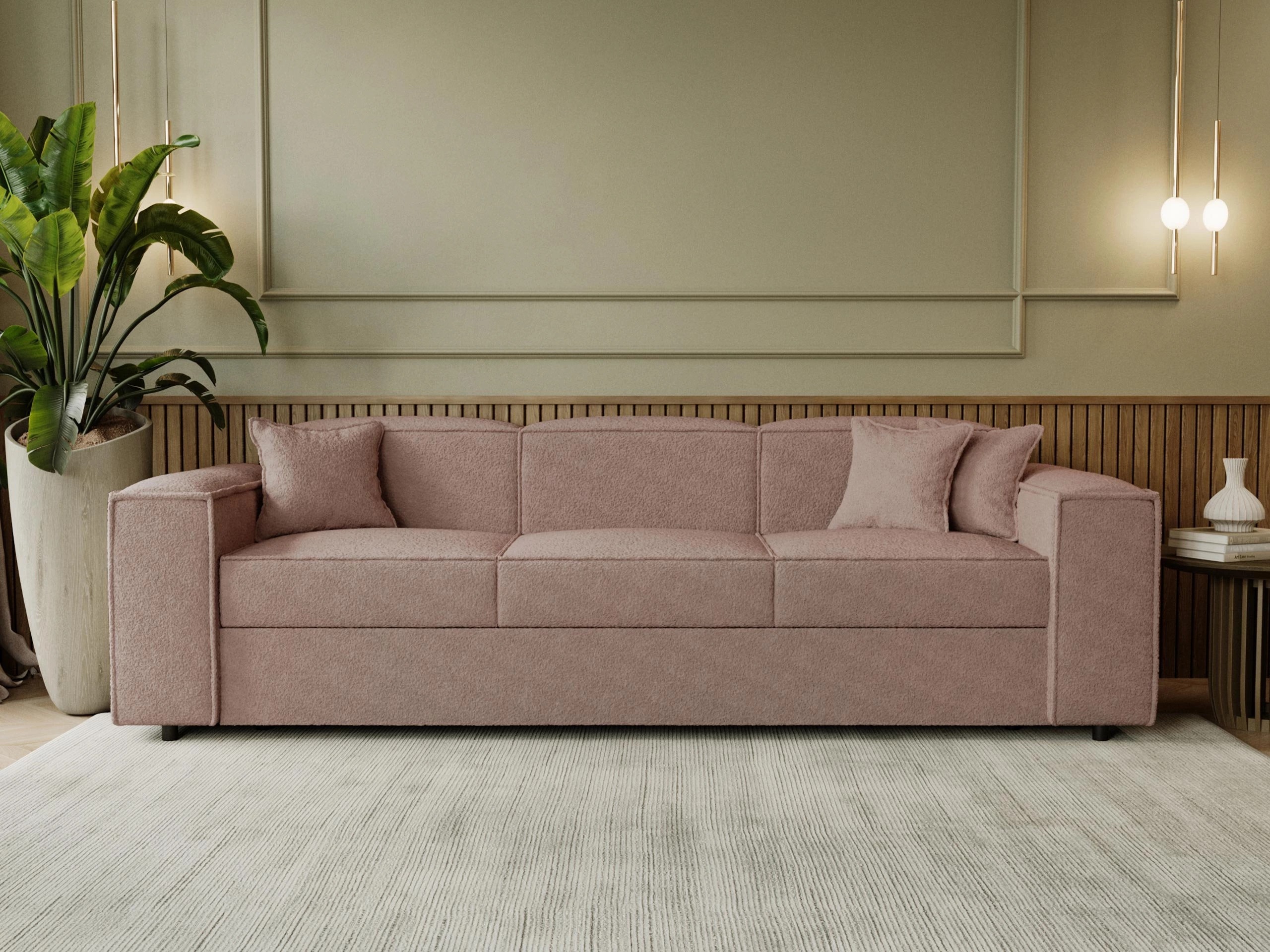 Svefnsófi Clovis 114 (Coral 45)