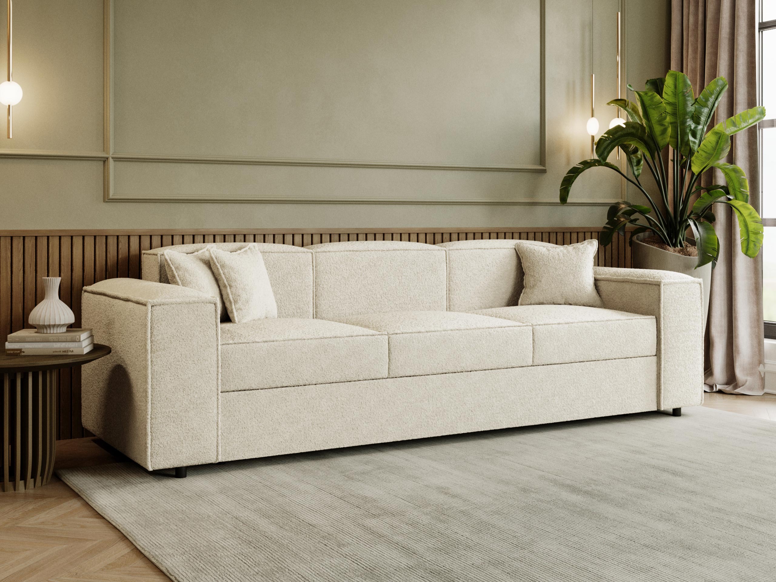 Svefnsófi Clovis 114 (Coral 65)