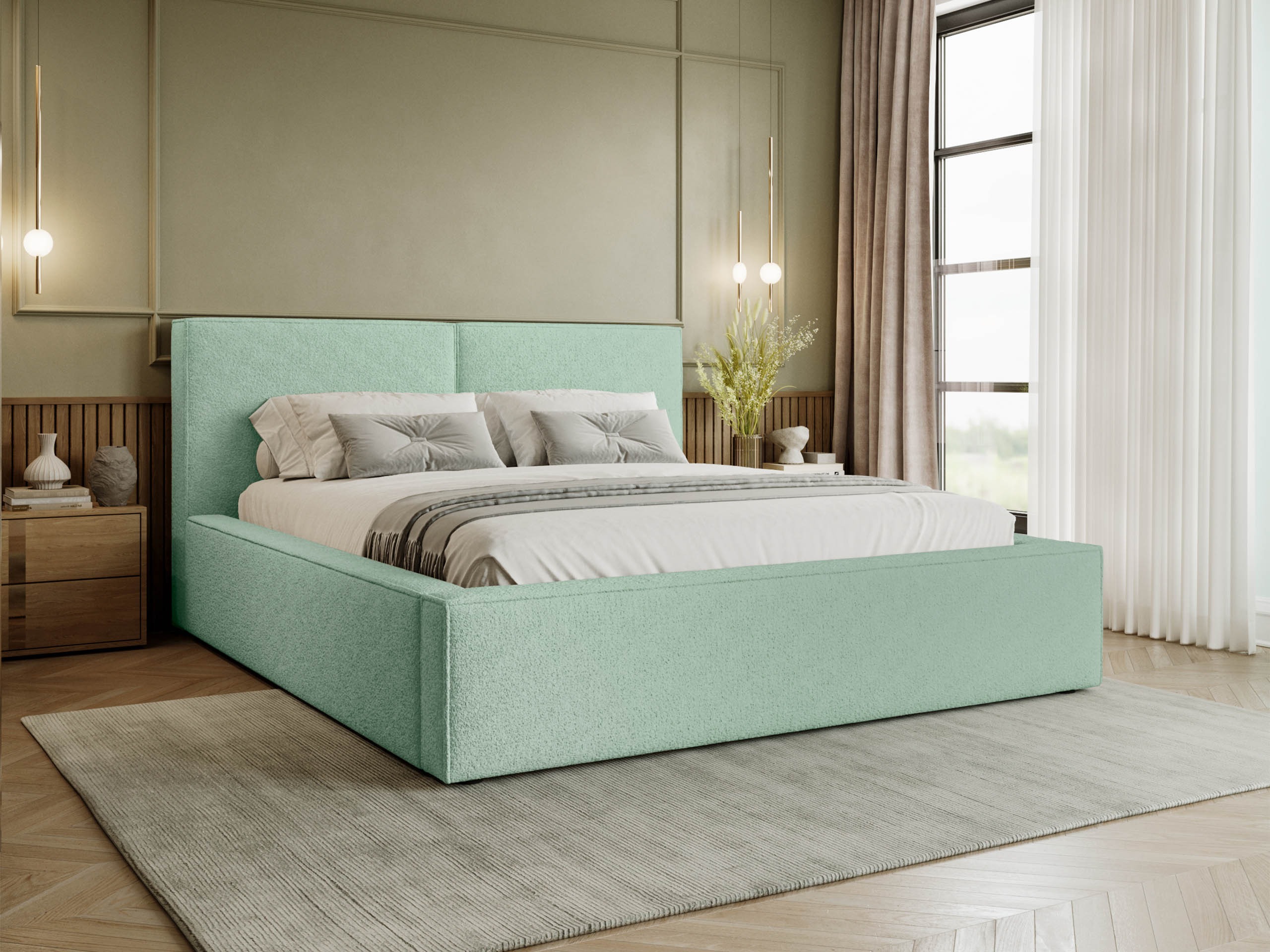 Rúm TrendyNest Pelagia (Coral 55)