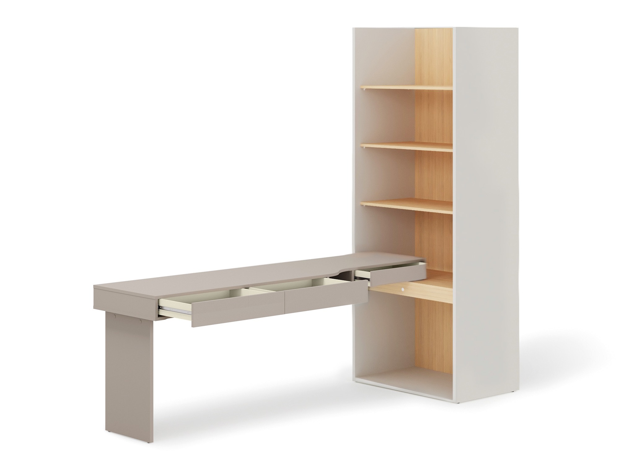 Heimaskrifstofusett Evareve 120 (Vinstri)