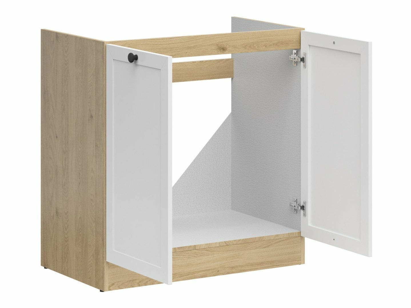 Eldhúsinnrétting úr einingum Classic White Oak 118