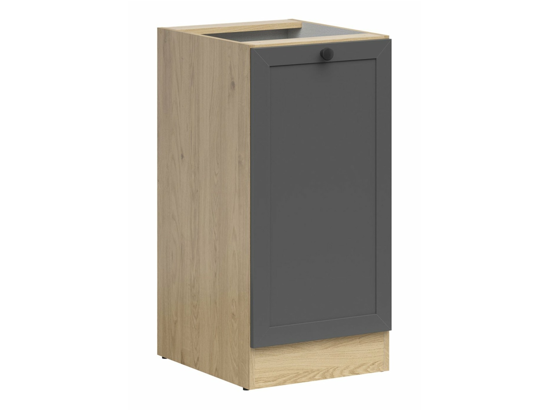 Skápaeining með hurðum Classic Grey Oak 100