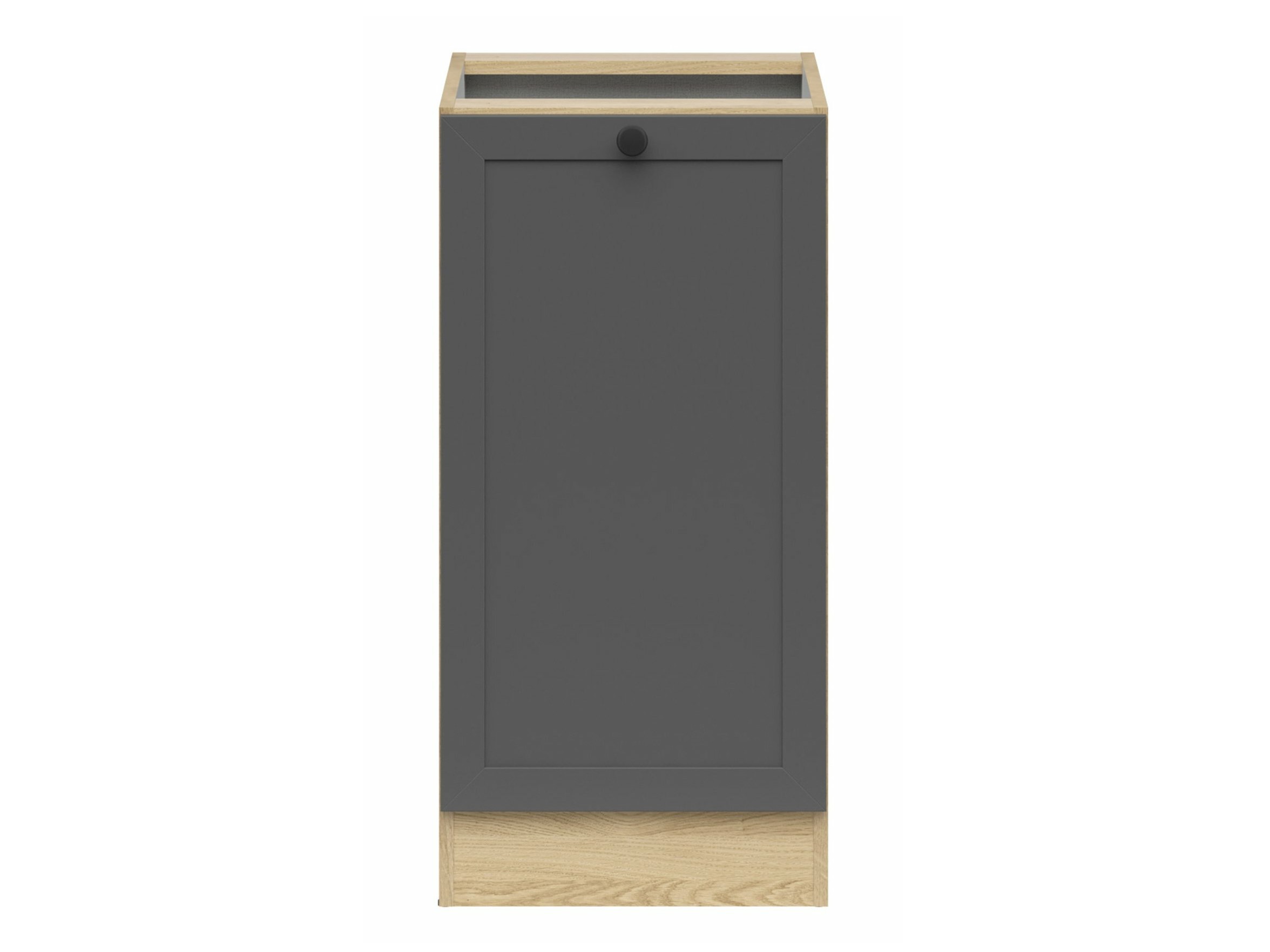 Skápaeining með hurðum Classic Grey Oak 100