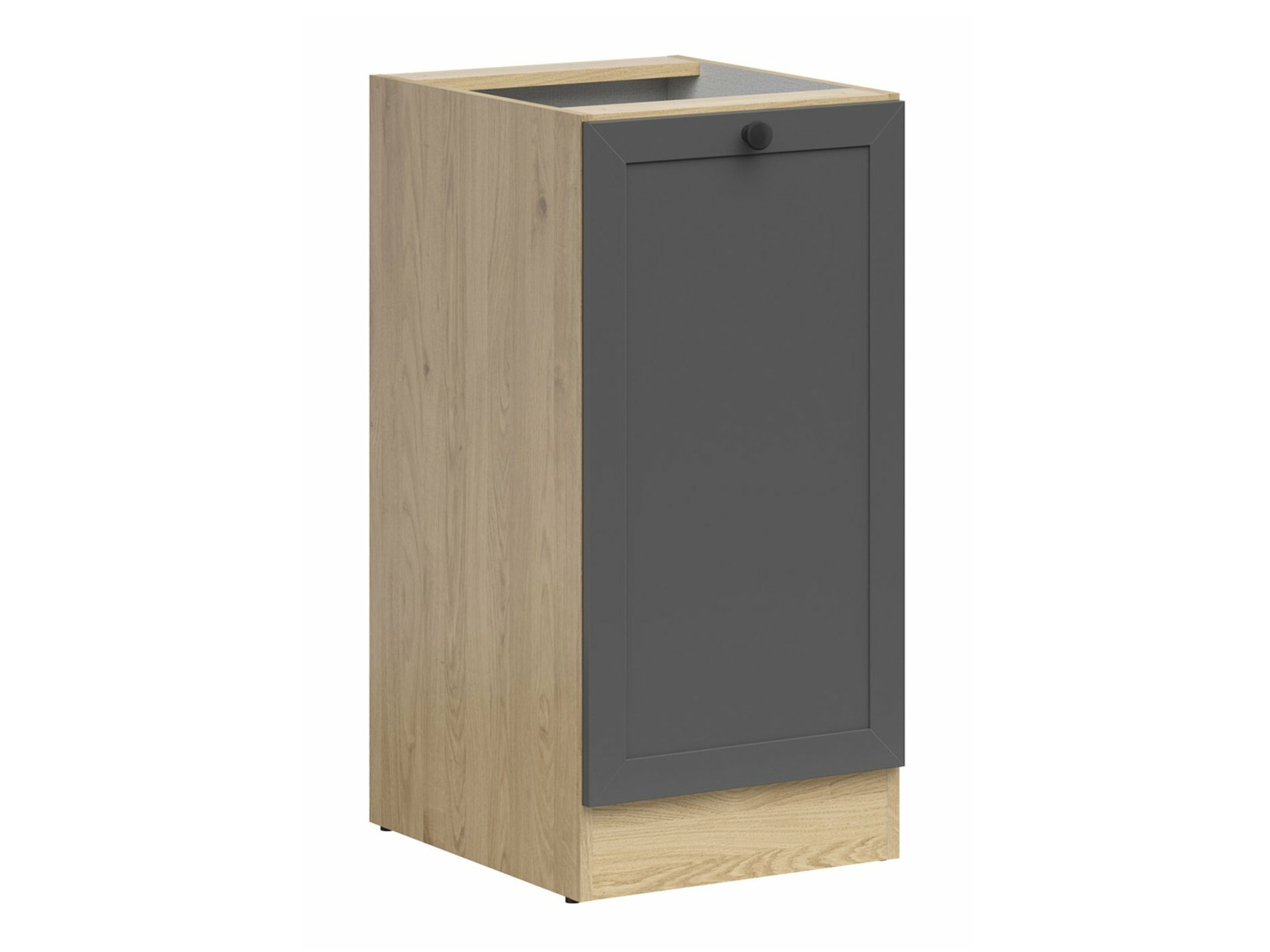 Skápaeining með hurðum Classic Grey Oak 100