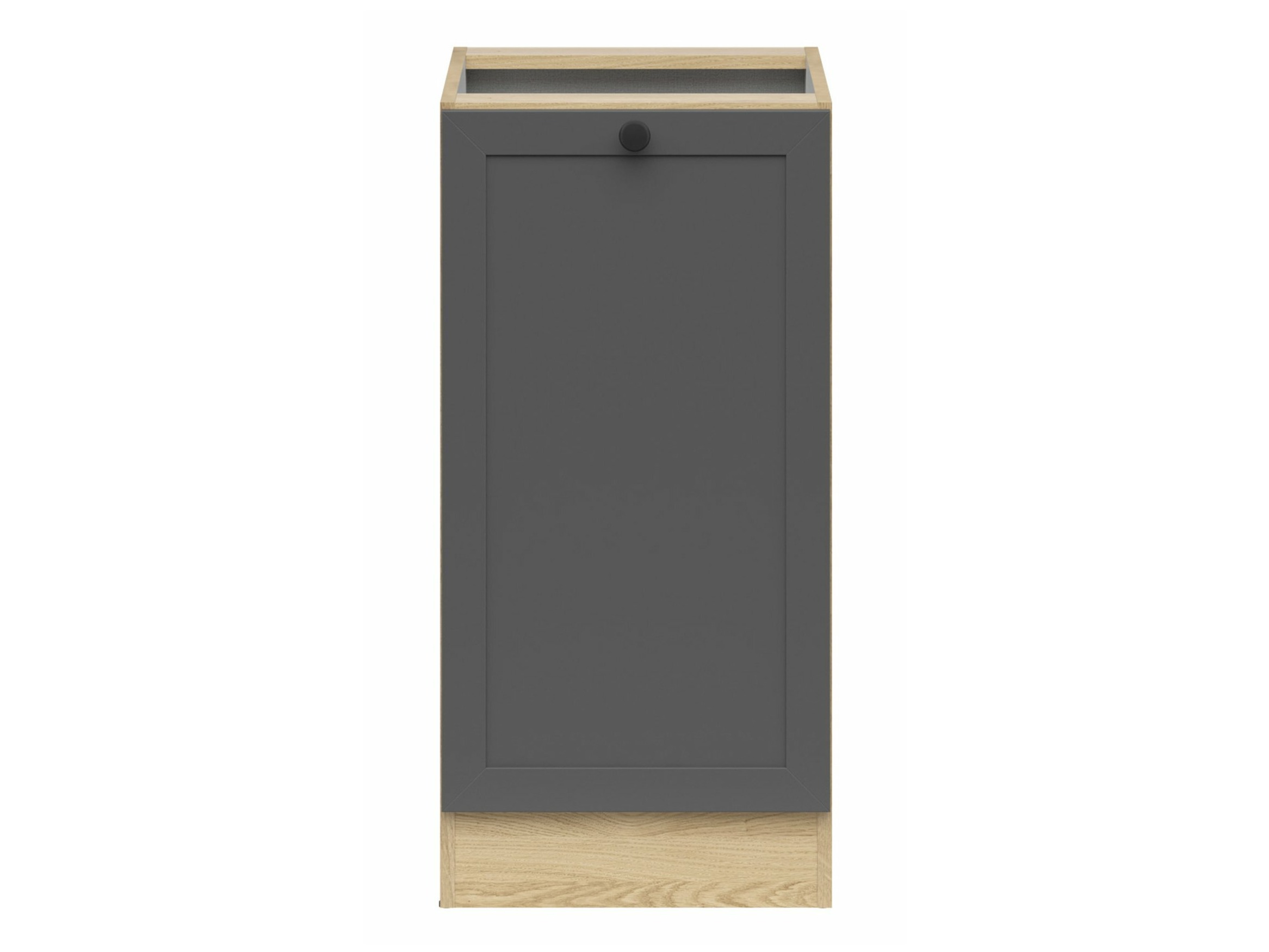 Skápaeining með hurðum Classic Grey Oak 100