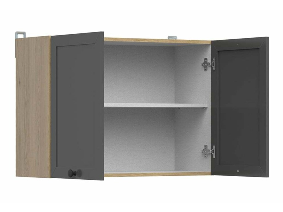 Skápaeining á vegg Classic Grey Oak 110