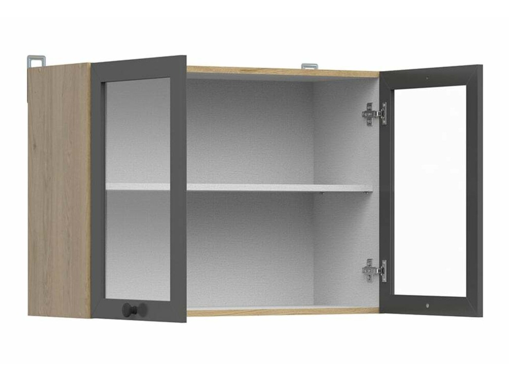 Skápaeining á vegg Classic Grey Oak 112