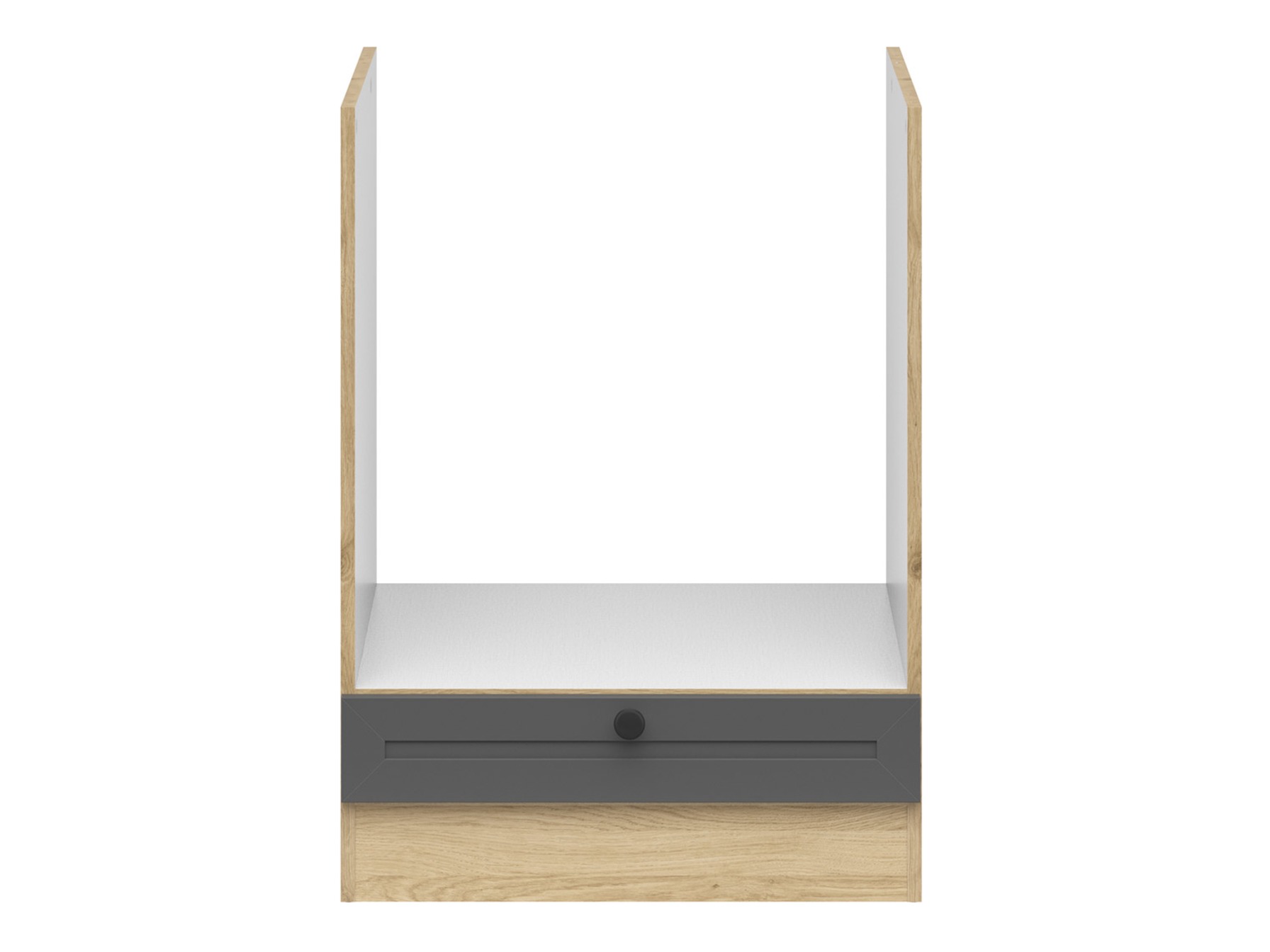 Skápaeining fyrir innbyggð tæki Classic Grey Oak 109