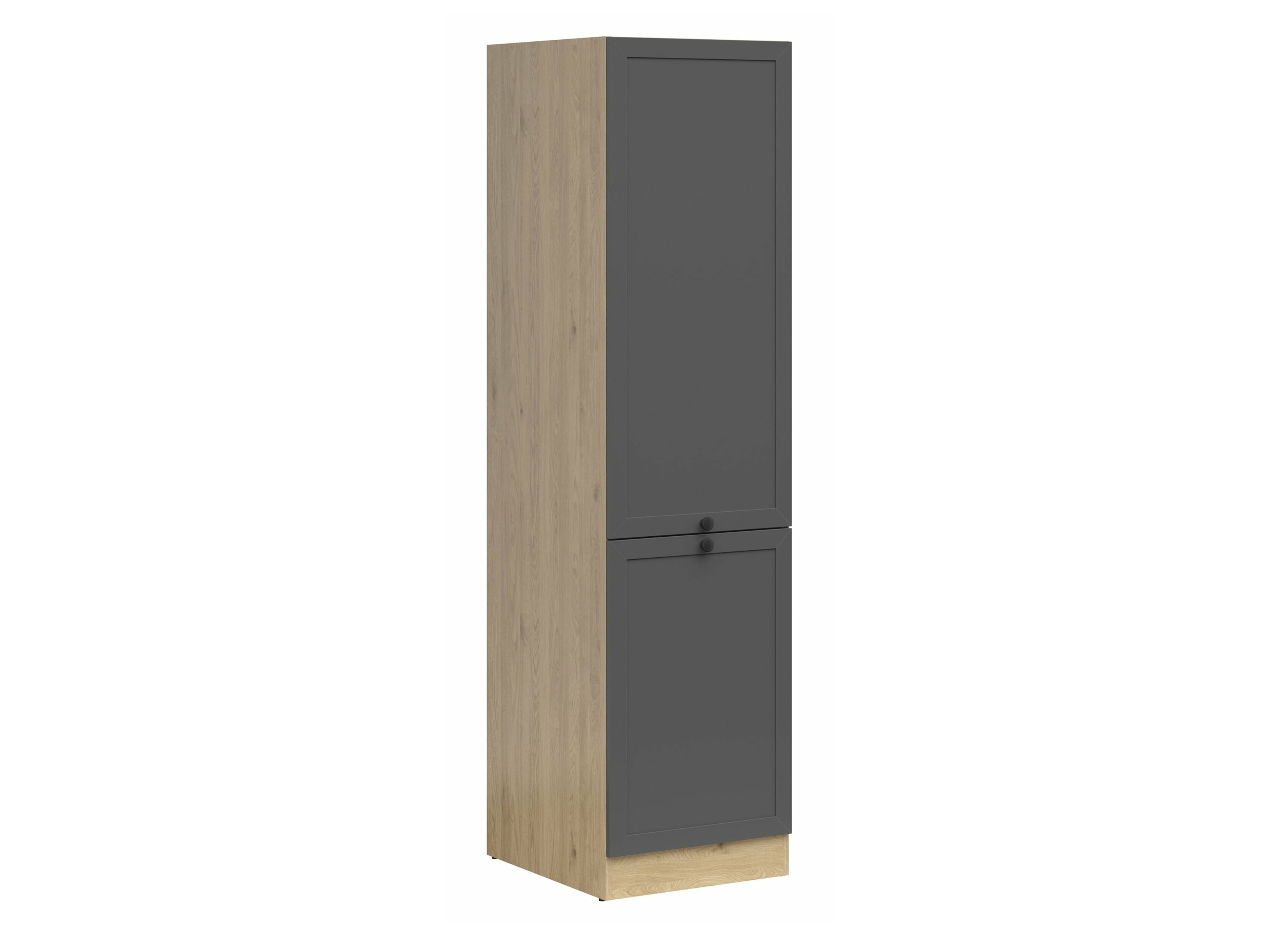 Skápaeining með hurðum Classic Grey Oak 114