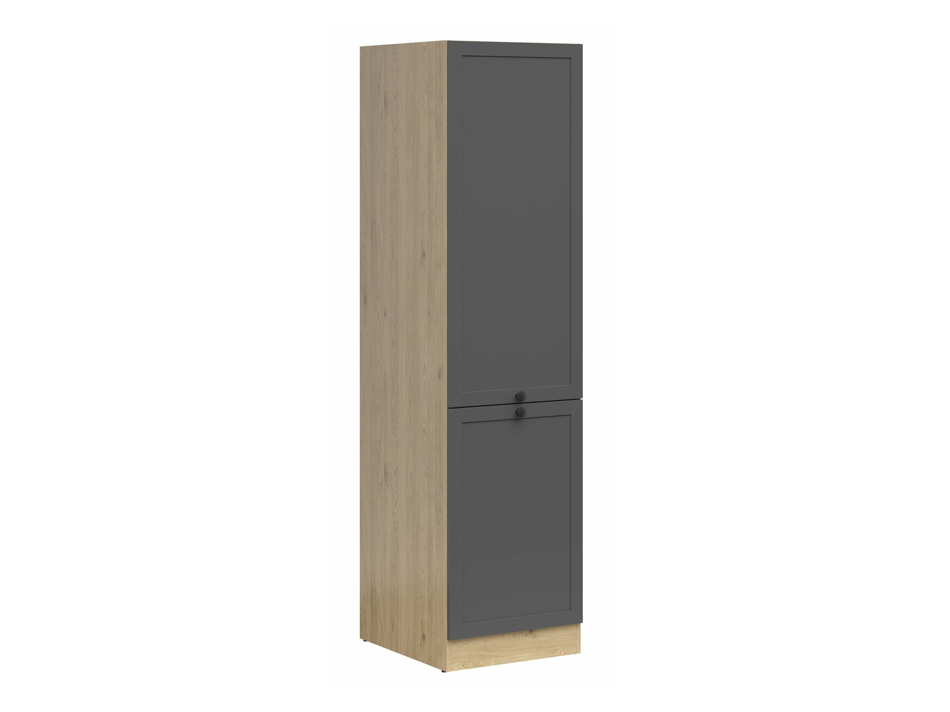 Skápaeining með hurðum Classic Grey Oak 114