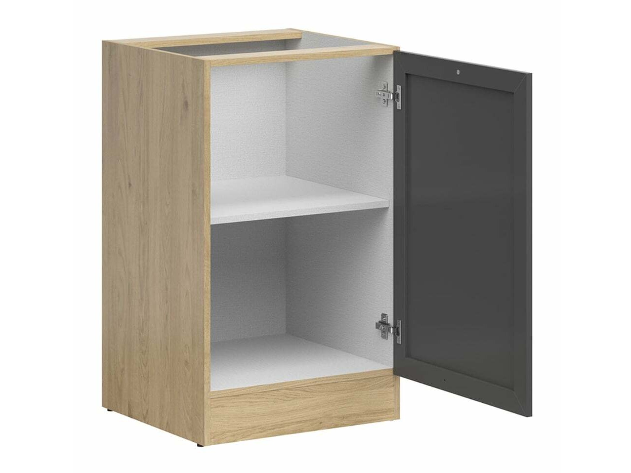Skápaeining með hurðum Classic Grey Oak 116