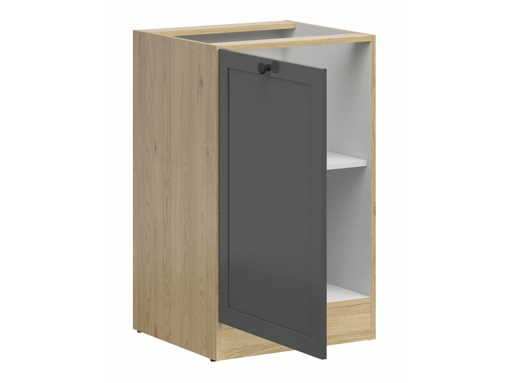 Skápaeining með hurðum Classic Grey Oak 116