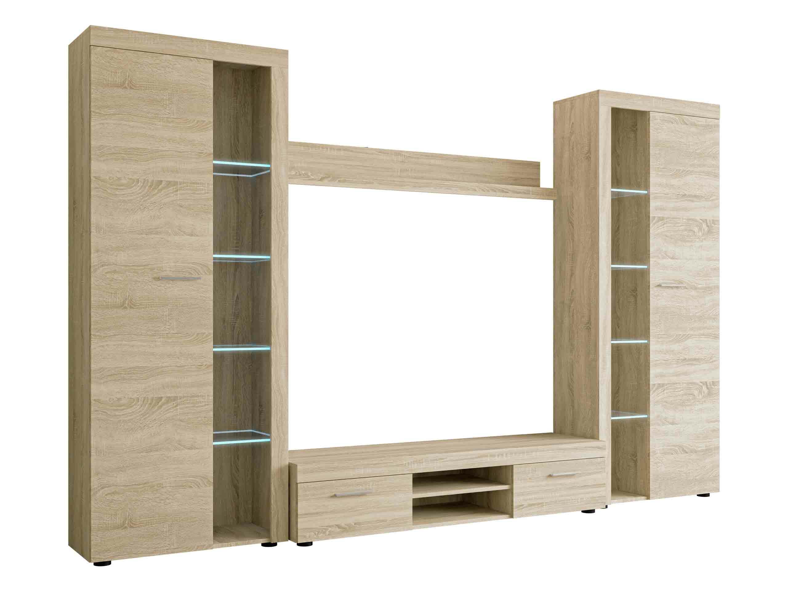 Stofusett Univio II (Sonoma-eik)