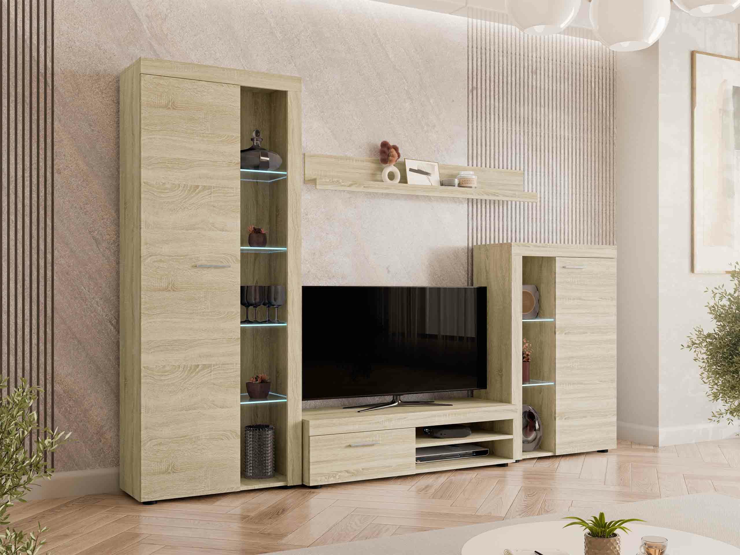 Stofusett Univio (Sonoma-eik)